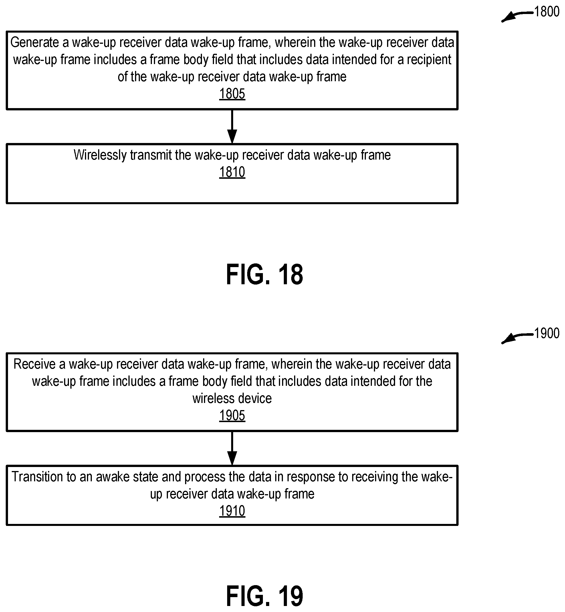 Patent US11832181 Figure 18 – Apparatus of optimizing power consumption at wake-up signal receiver in wireless LAN system