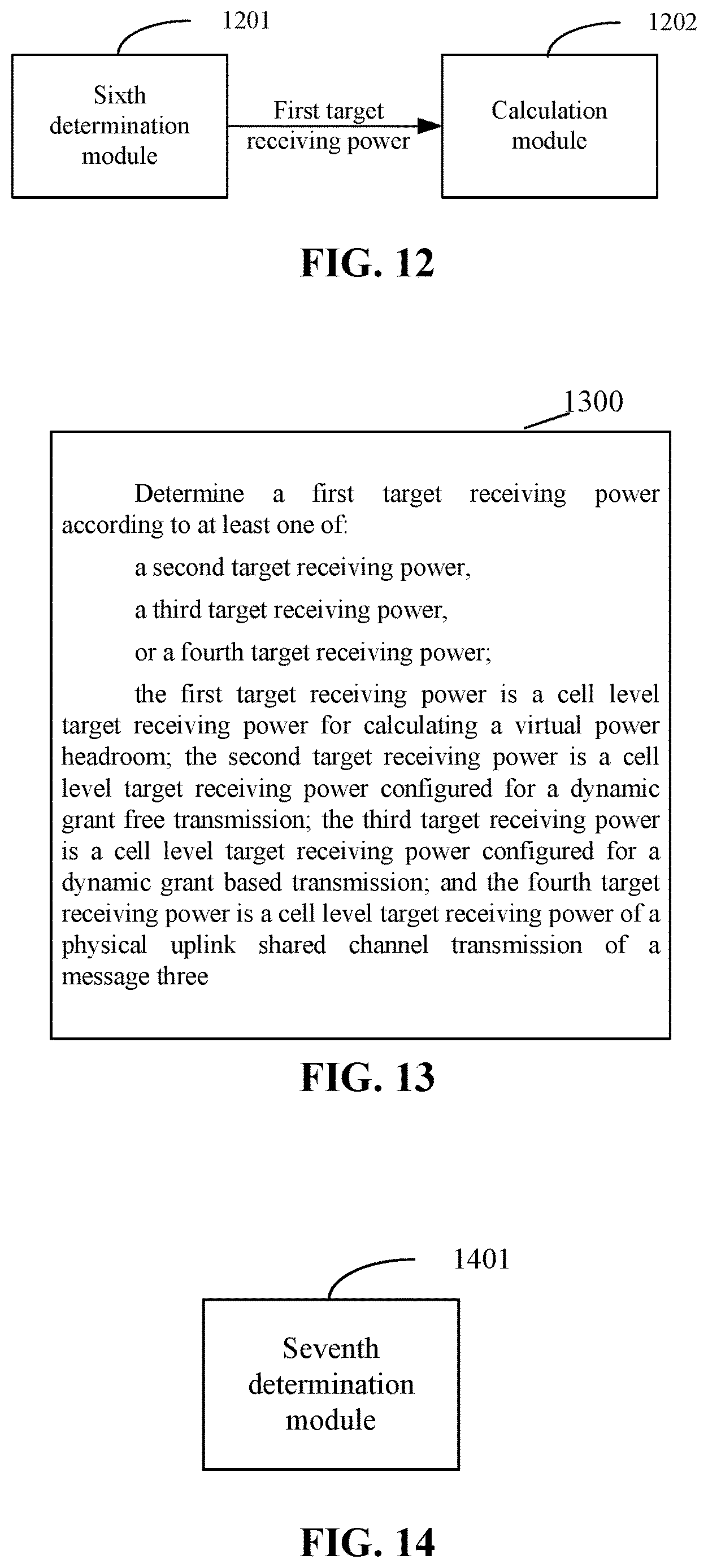 Patent US11832193 Figure 8 – Power control method and device, and method and device for determining target receiving power