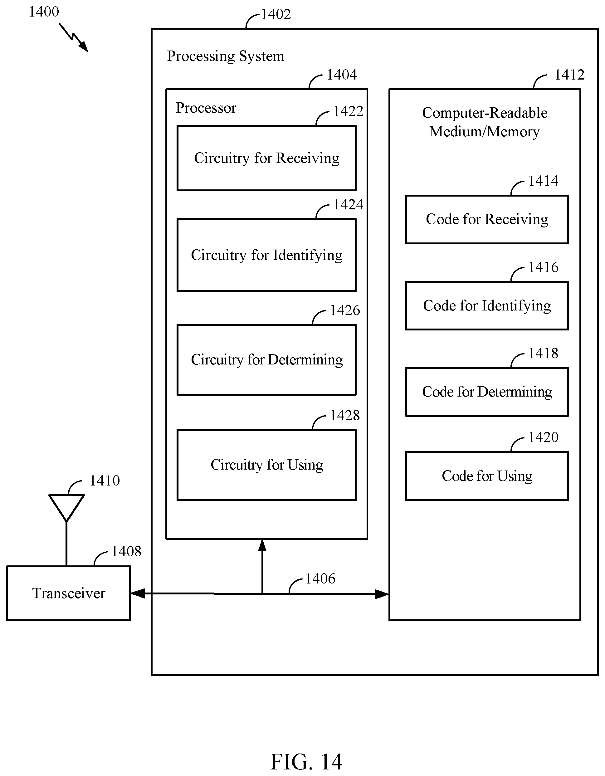Patent US11832223 Figure 14 – Scheduling application delay