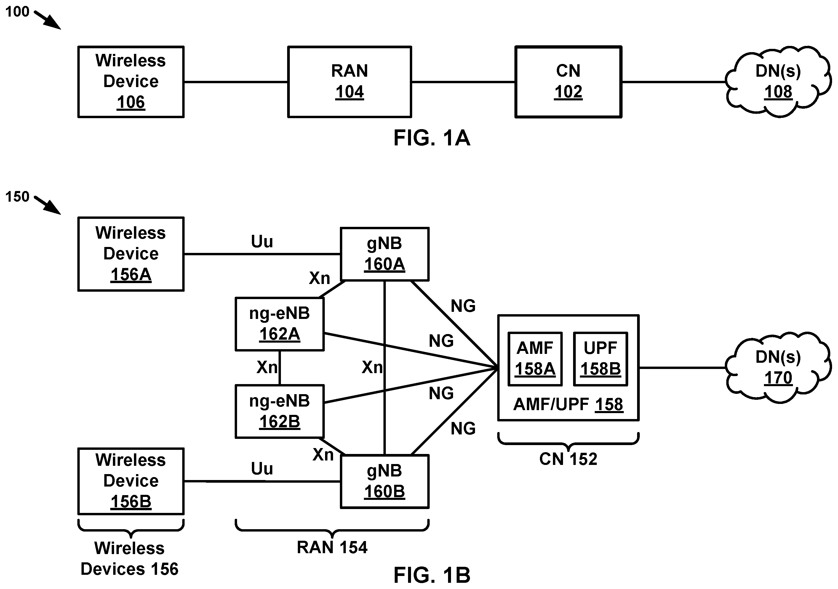 Patent US11832285 Figure 1 – Transmission configuration and timing for wireless communications