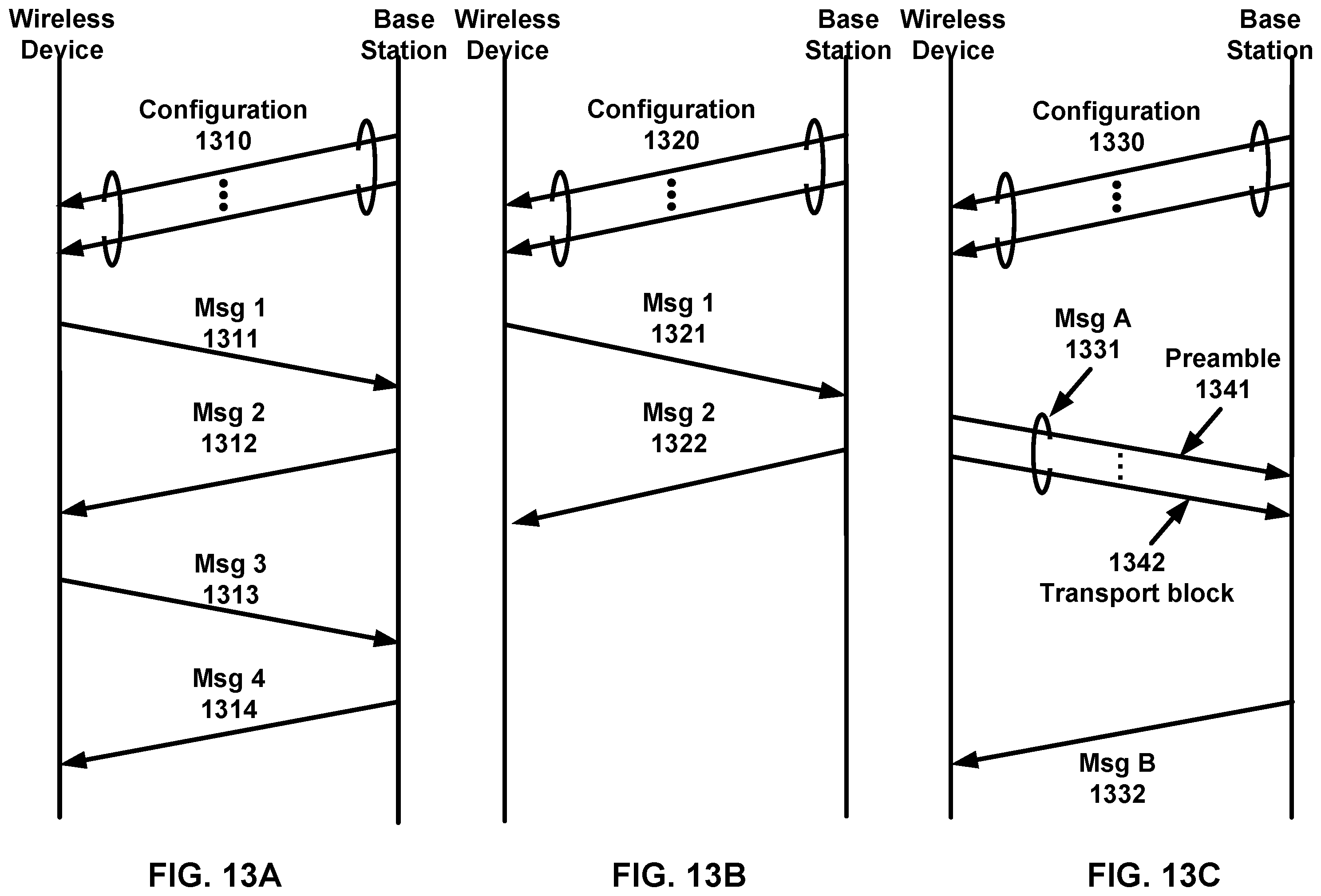Patent US11832285 Figure 13 – Transmission configuration and timing for wireless communications