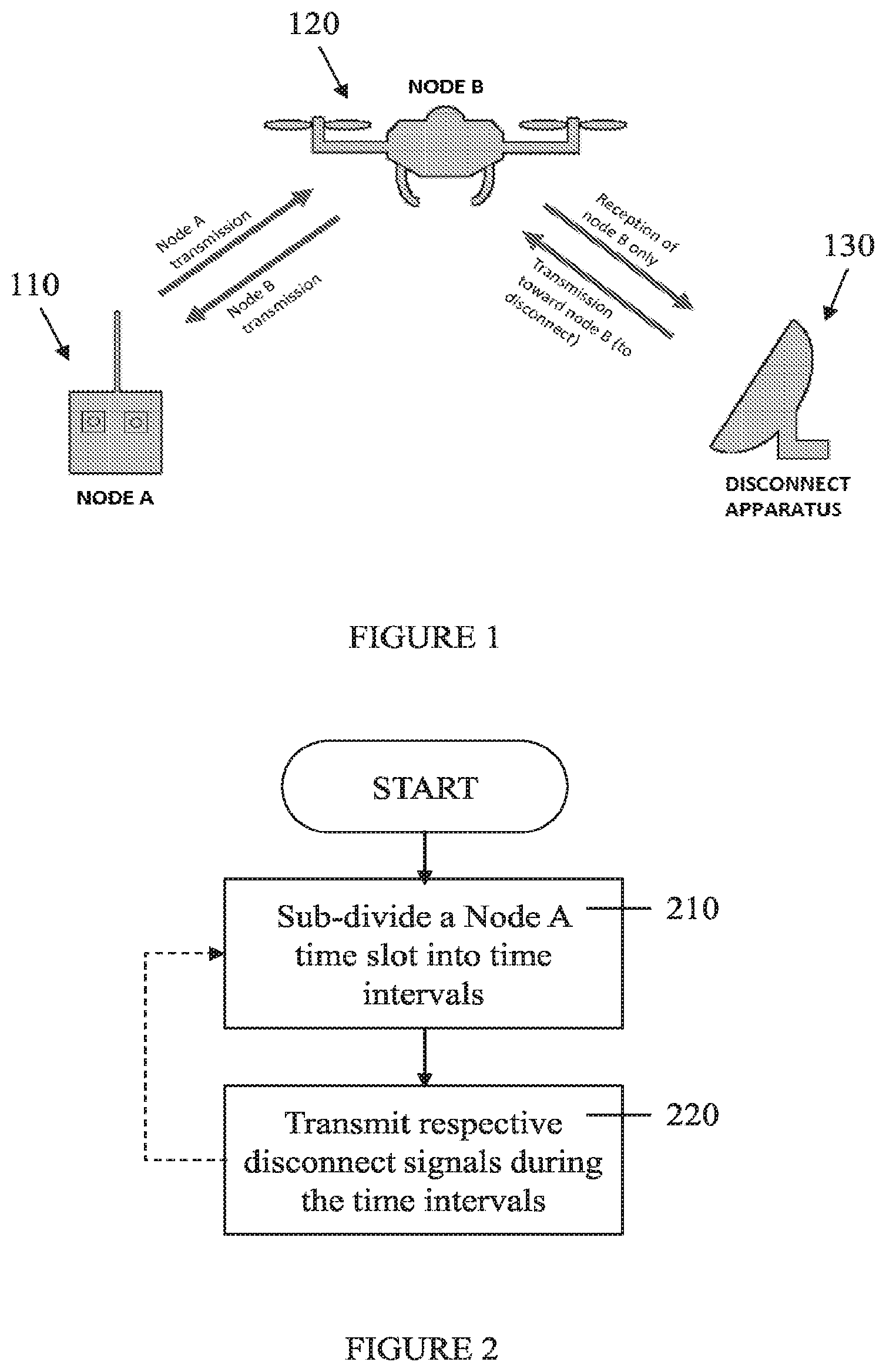 Patent US11832290 Figure 1 – Interfering in time-division duplex communication