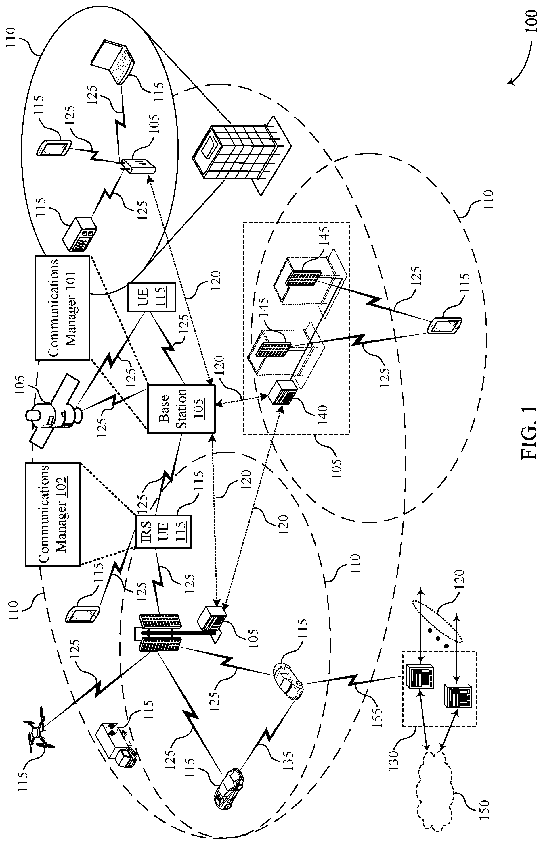 Patent US11832328 Figure 1 – Control link for low-power and simplified transceiver