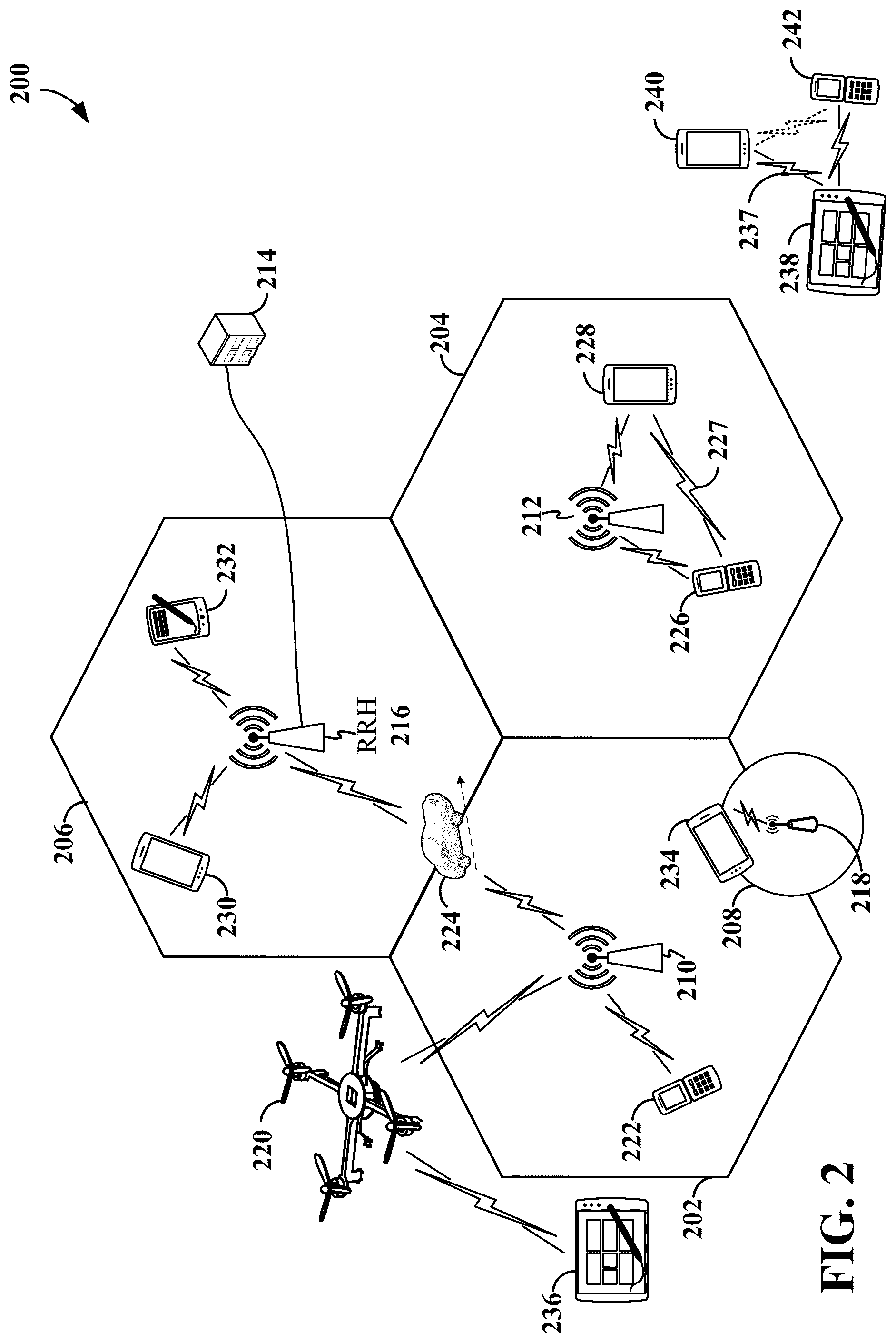 Patent US11832330 Figure 2 – Beam failure detection for full-duplex communication