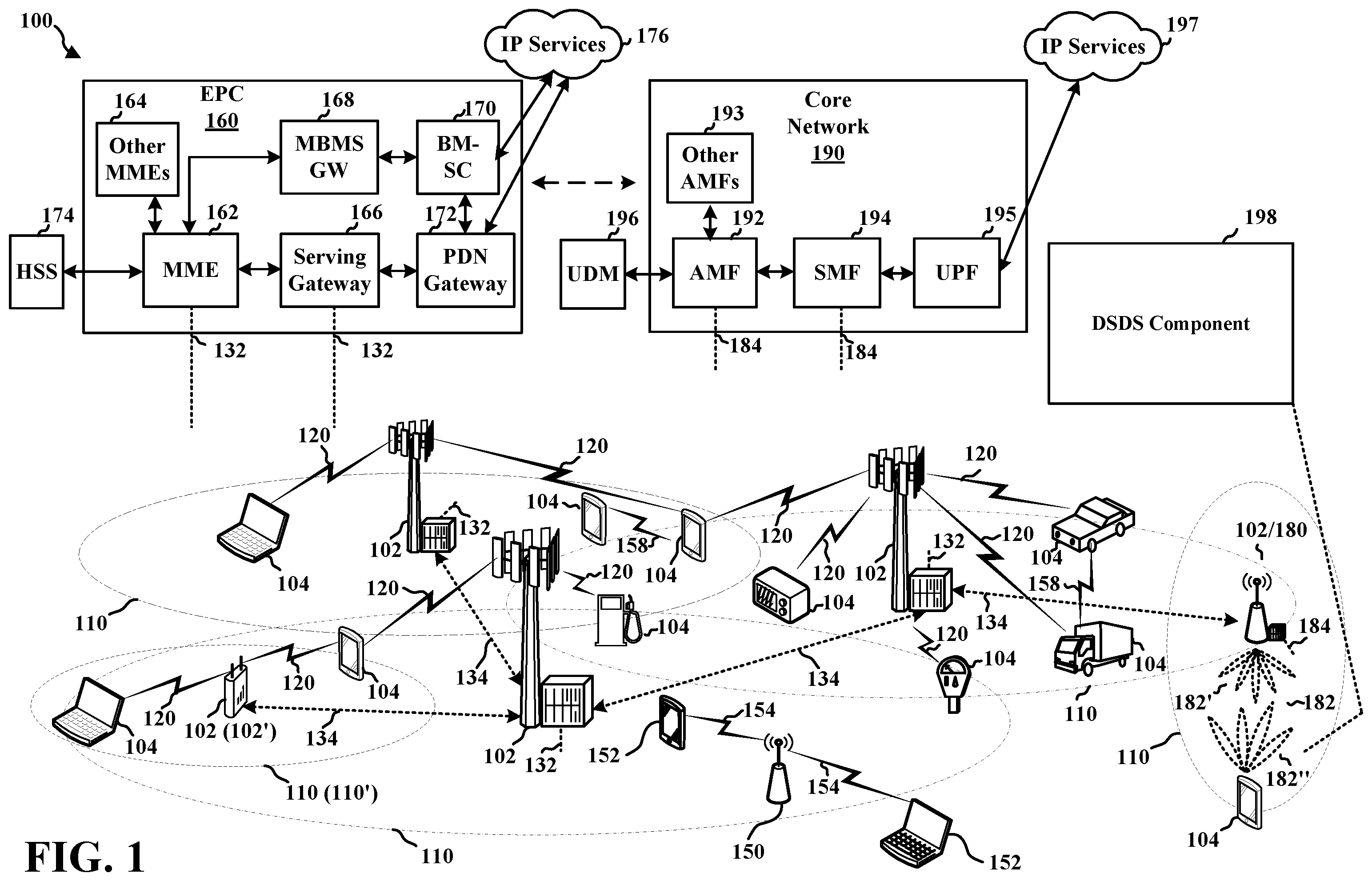 Patent US11832336 Figure 1 – CDRX and IDRX collisions