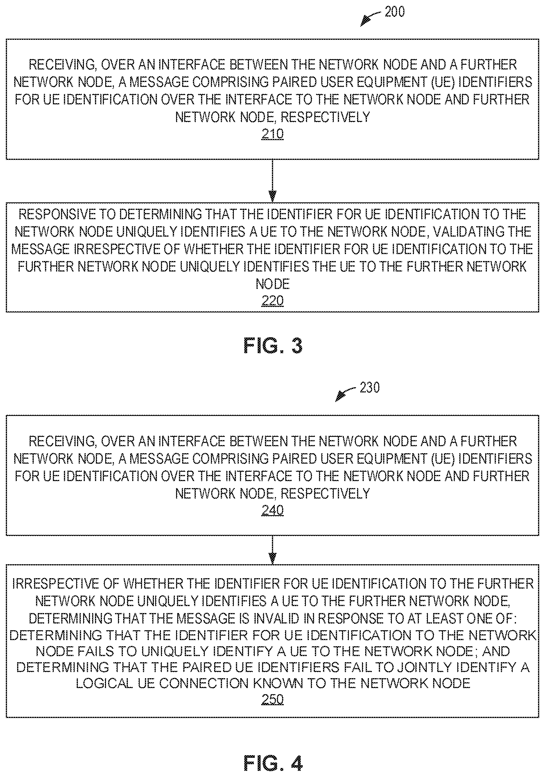 Patent US11832339 Figure 2 – Handling application protocol identity for a UE-associated logical connection
