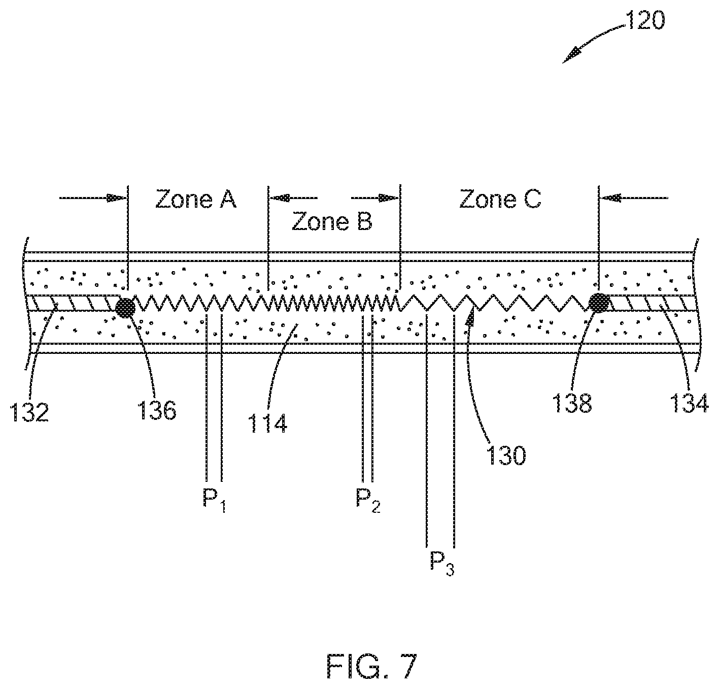 Patent US11832356 Figure 7 – Resistive heater with temperature sensing power pins