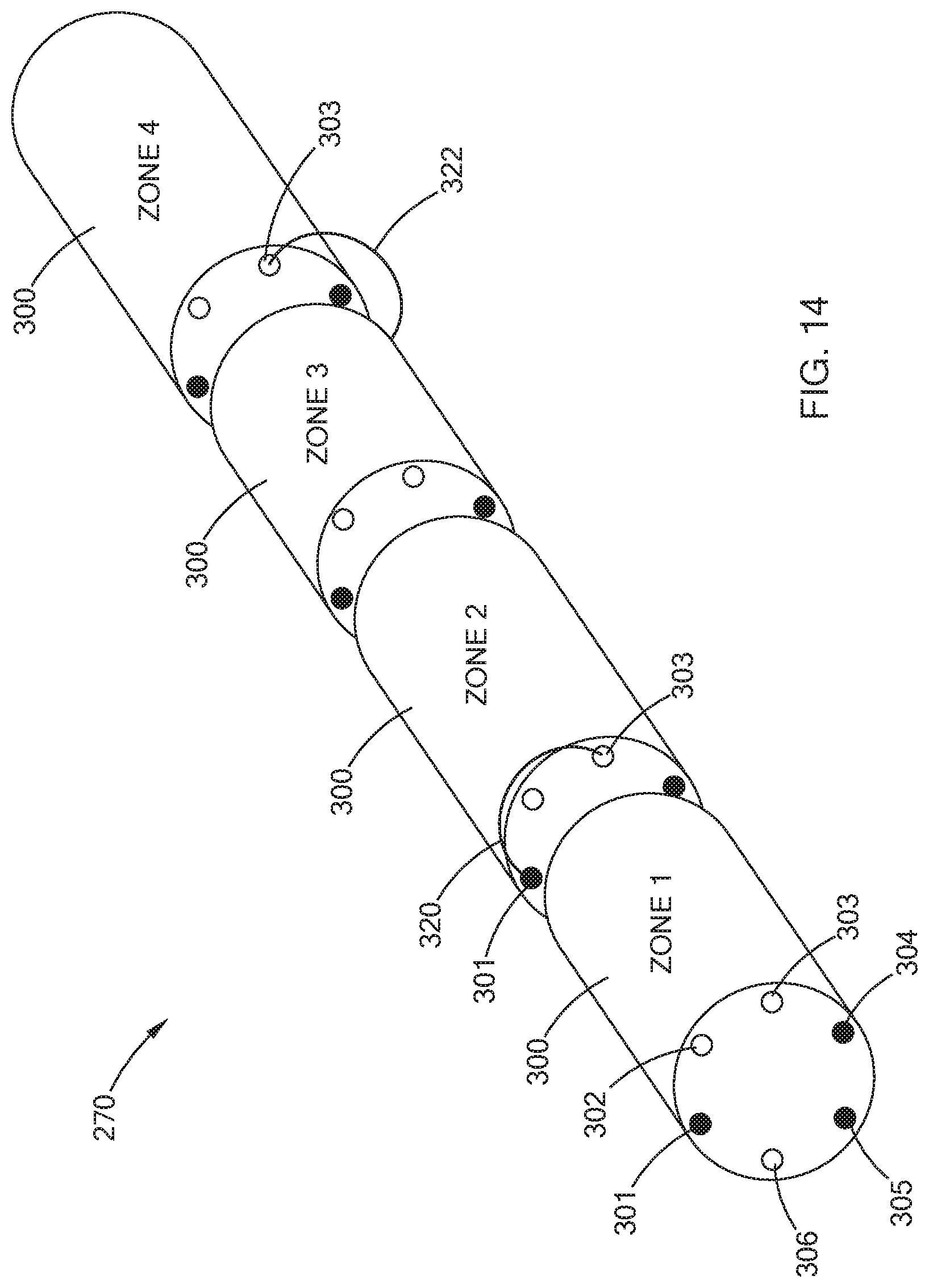 Patent US11832356 Figure 14 – Resistive heater with temperature sensing power pins