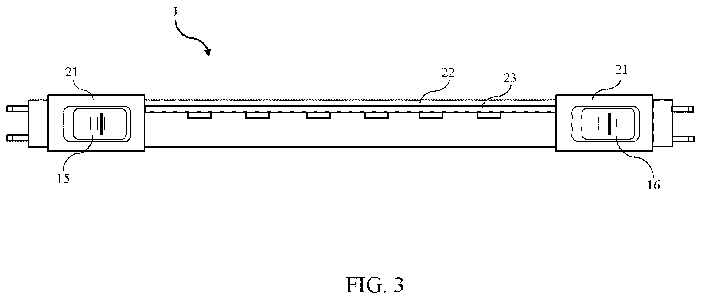 Patent US11832359 Figure 3 – Light-emitting diode lighting device with light spectrum adjustment function