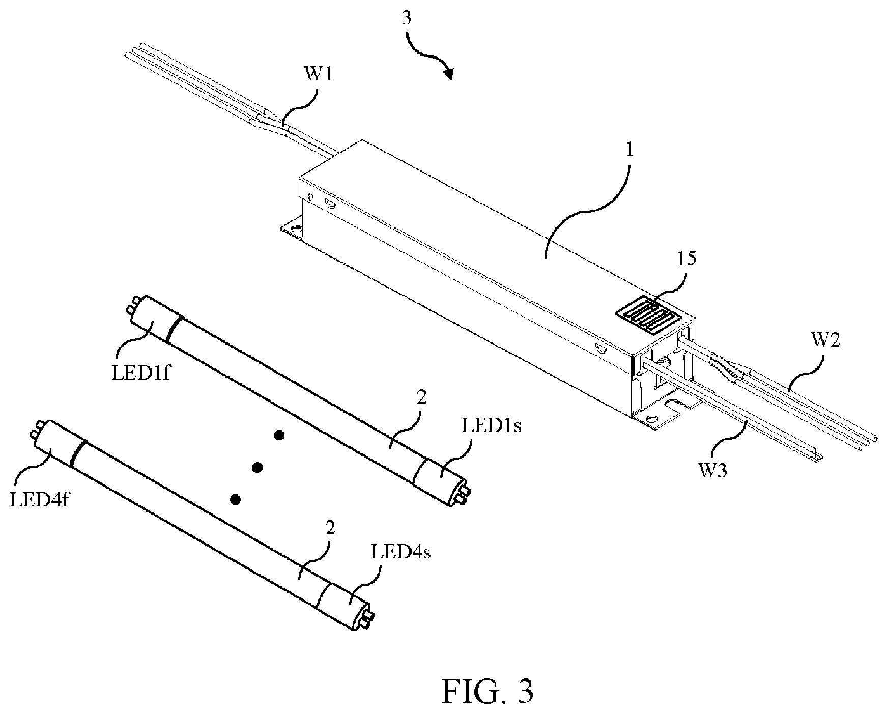 Patent US11832363 Figure 3 – Intelligent lighting device control system with adaptive adjustment function and method thereof