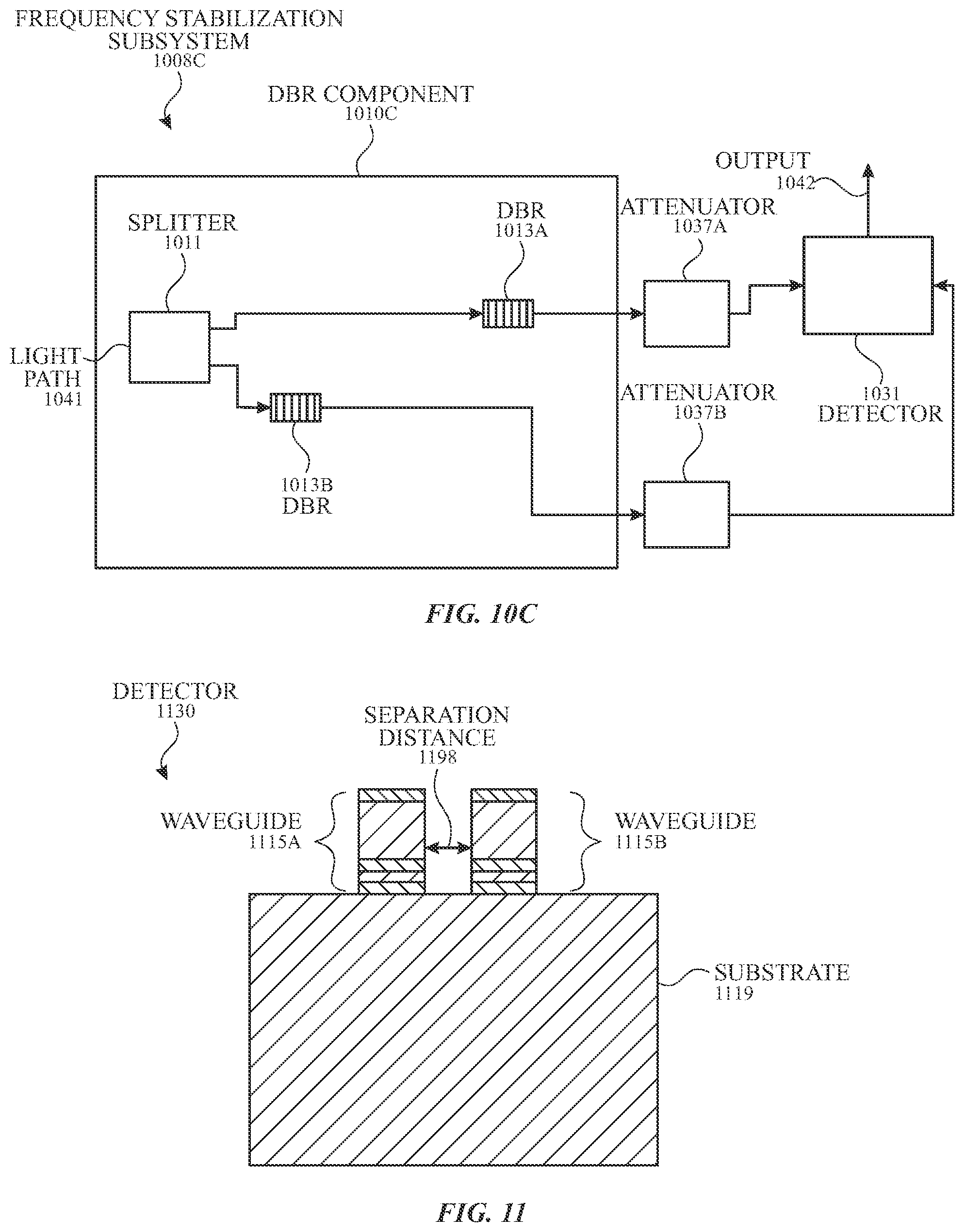 Patent US11832364 Figure 12 – Systems and methods for wavelength locking in optical sensing systems