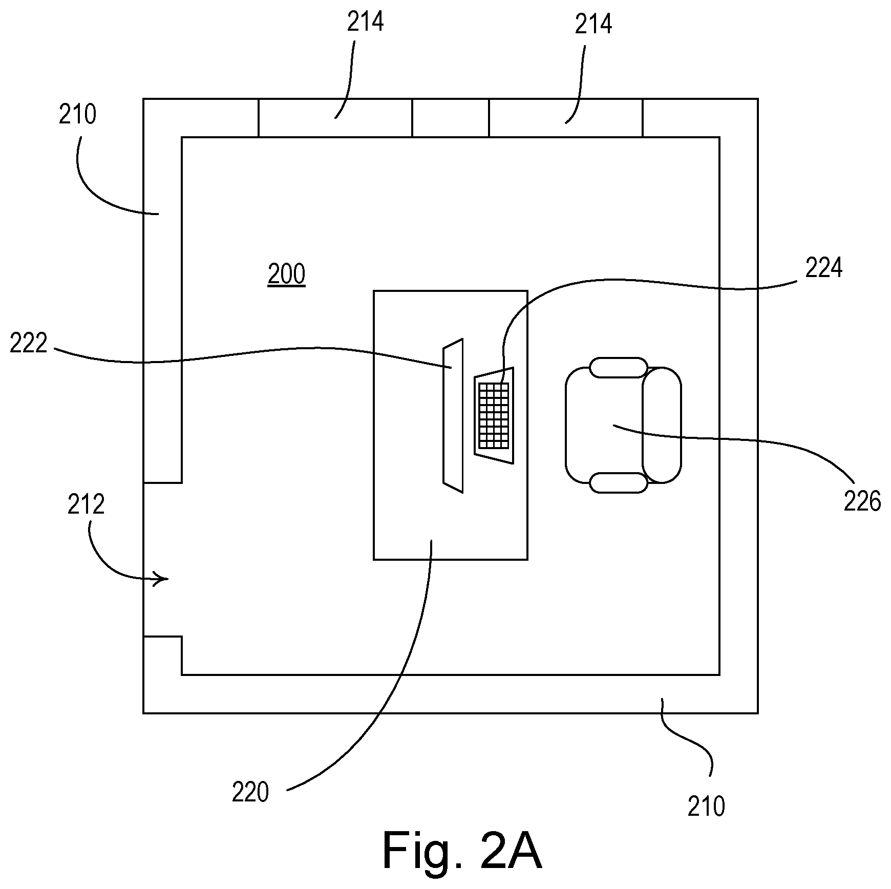 Patent US11832365 Figure 2 – Load control system having a visible light sensor