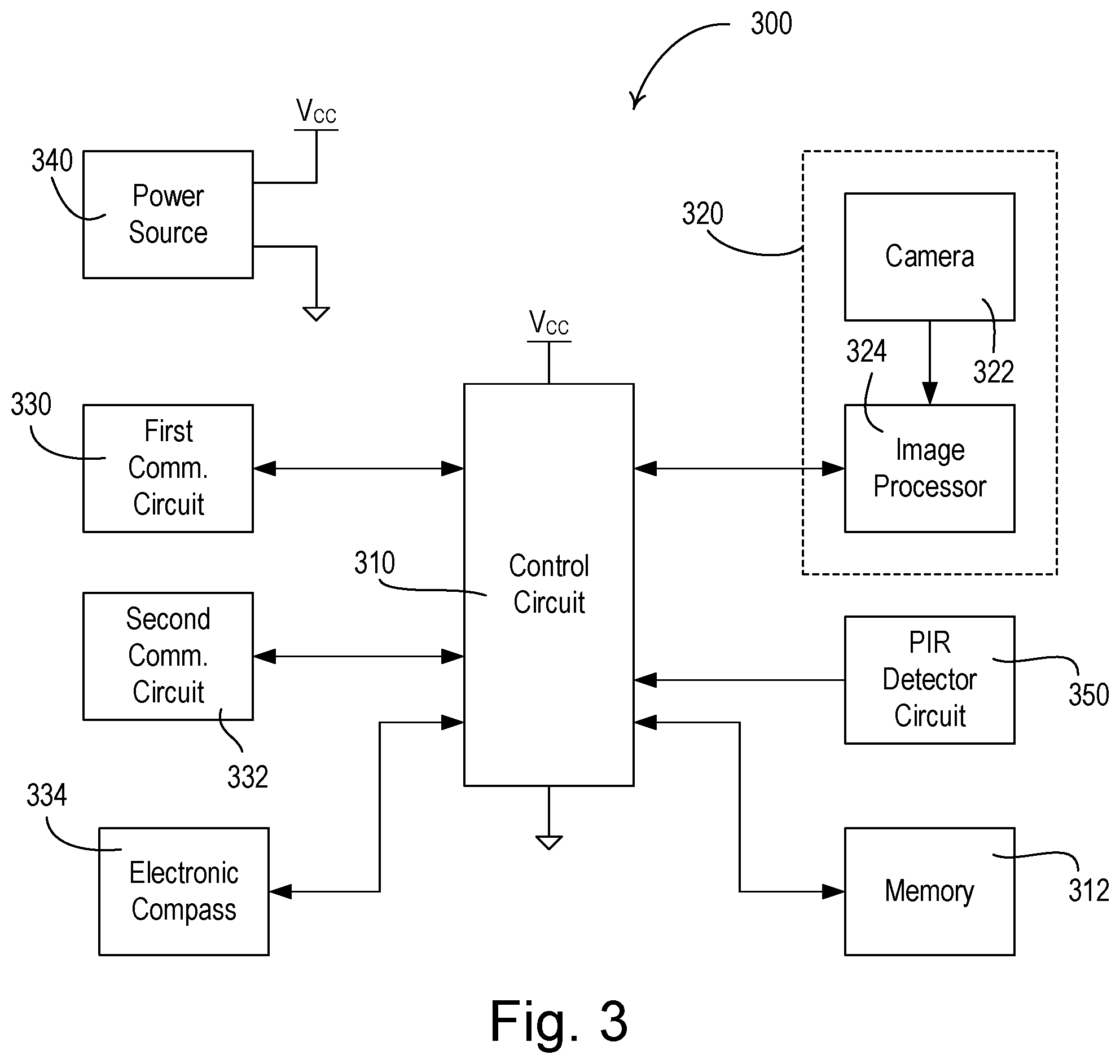 Patent US11832365 Figure 9 – Load control system having a visible light sensor