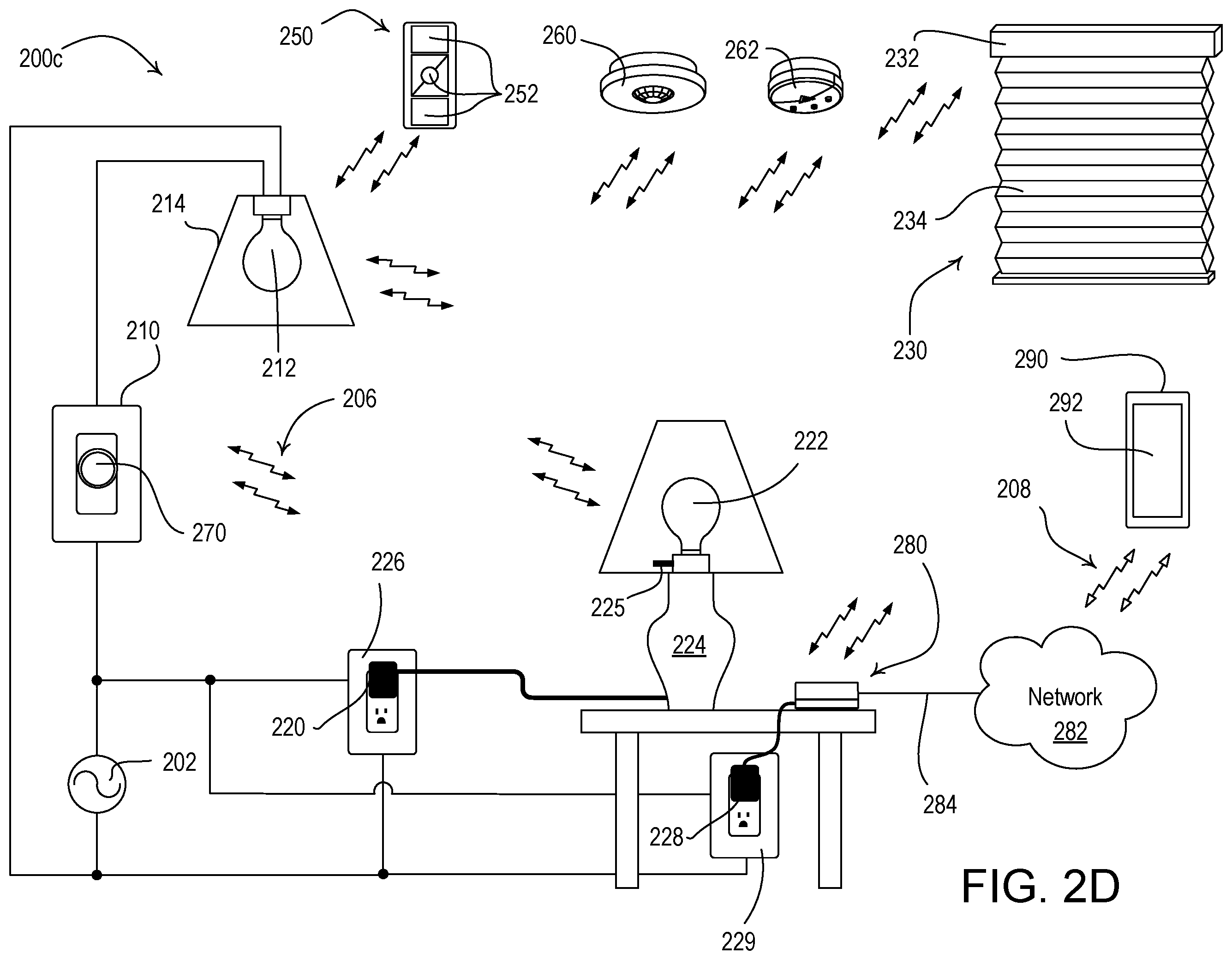 Patent US11832368 Figure 5 – State retention load control system