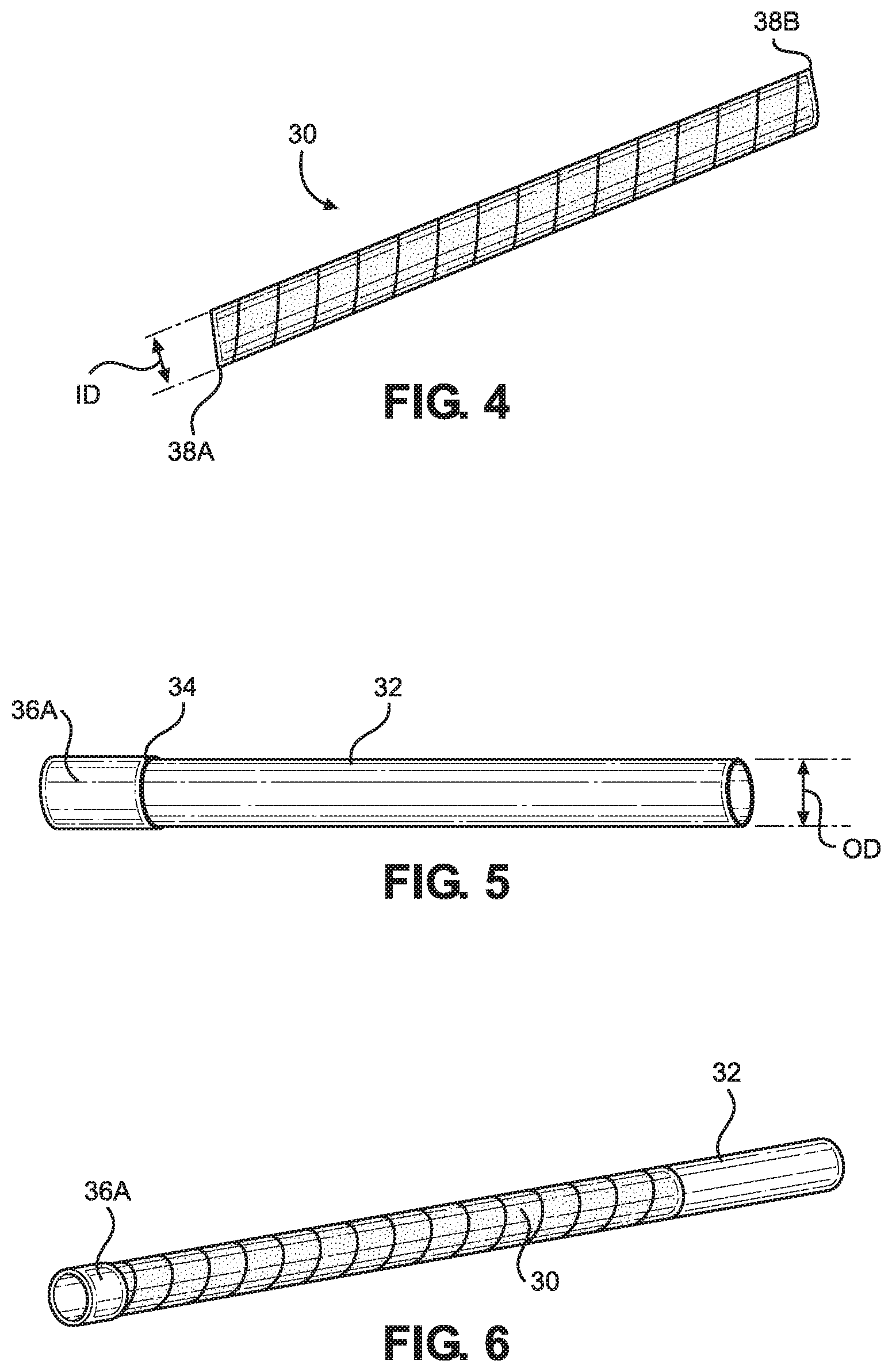 Patent US11832374 Figure 2 – Method of making an annular radioisotope target having a helical coil-shaped foil ribbon between cladding tubes