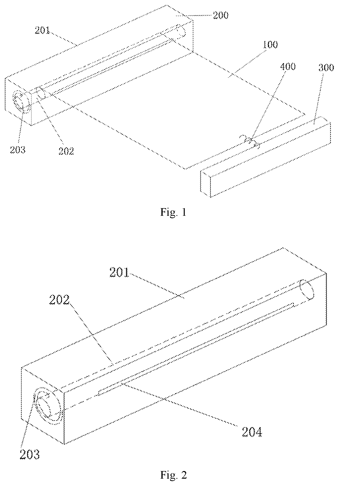 Patent US11832375 Figure 1 – Flattening structure of flexible screen, and display device