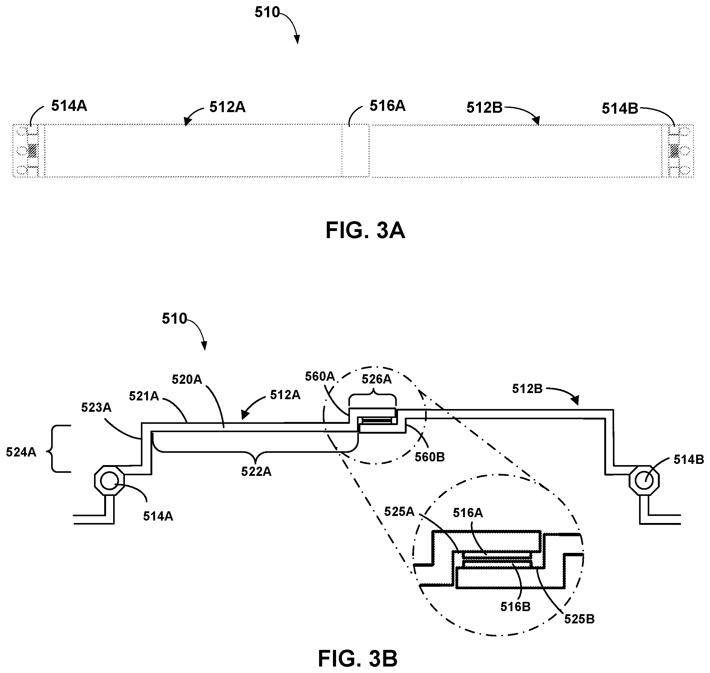 Patent US11832376 Figure 3 – Fold away blanking panel system