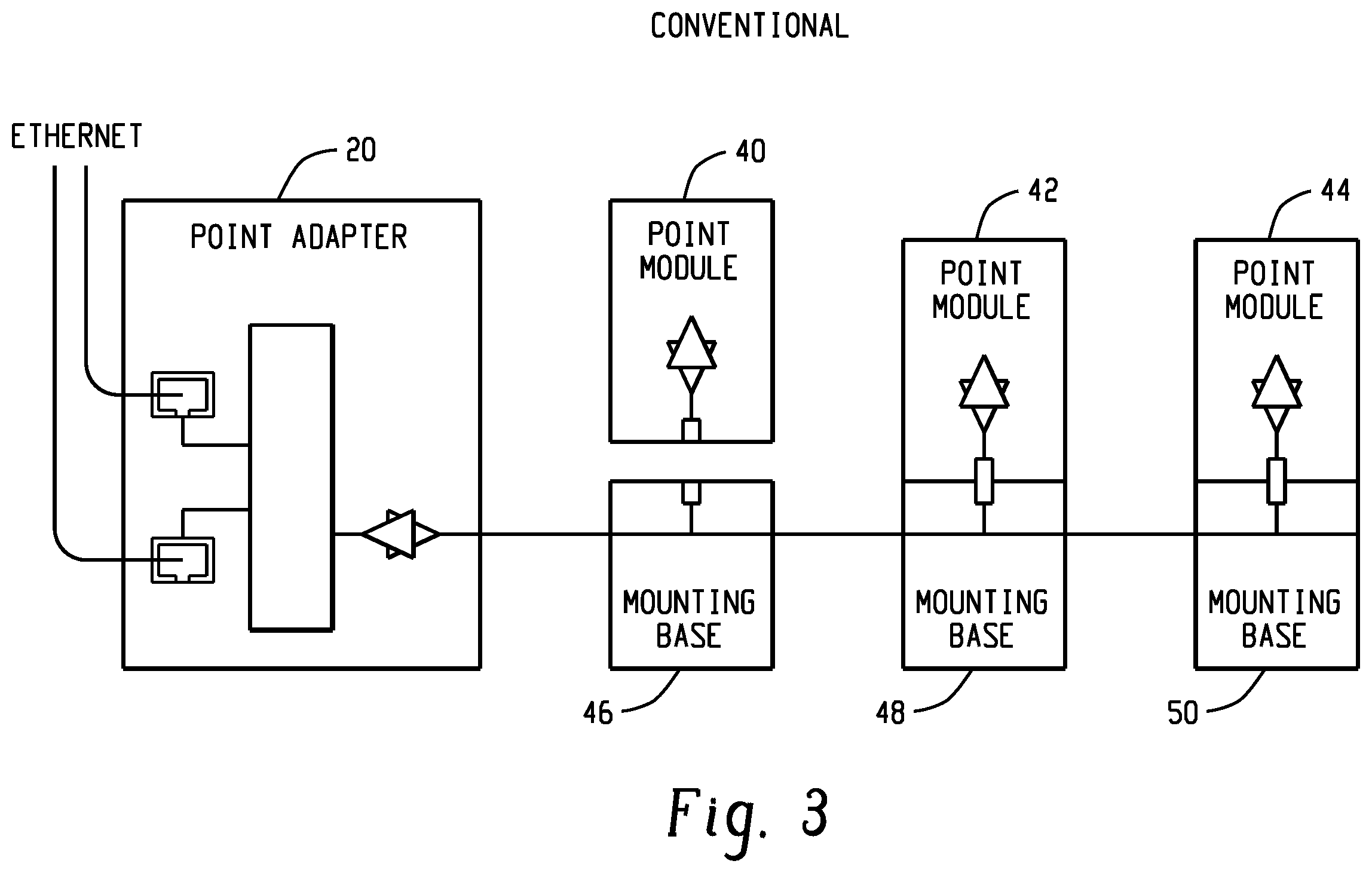 Patent US11832377 Figure 3 – Industrial control device and method for insertion and removal of a module under power without interruption