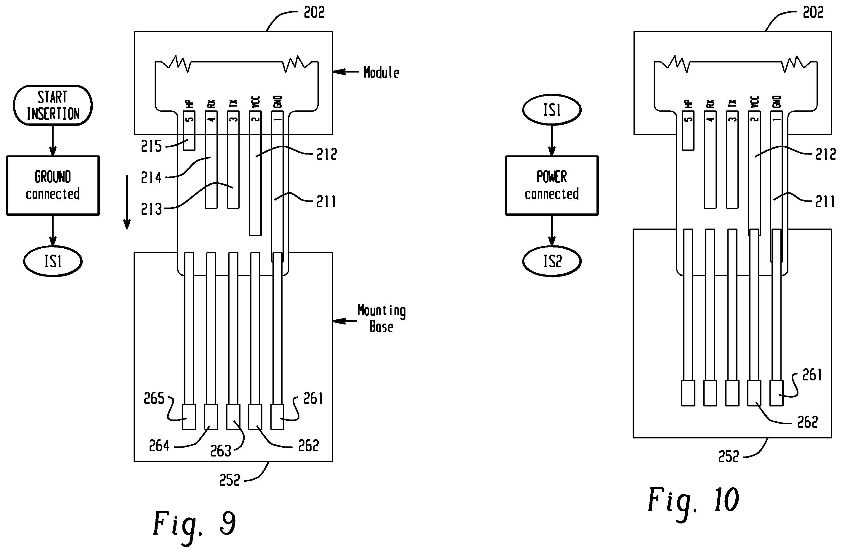 Patent US11832377 Figure 10 – Industrial control device and method for insertion and removal of a module under power without interruption
