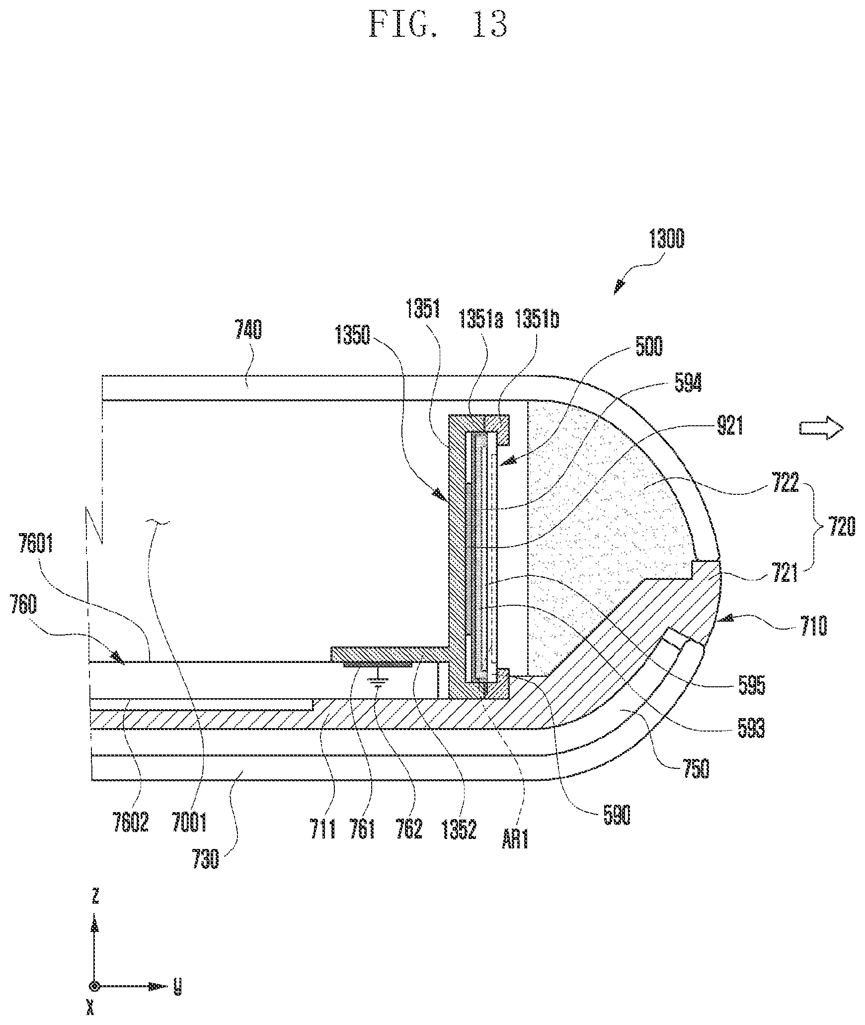Patent US11832381 Figure 18 – Electronic device including antenna and heat dissipation structure