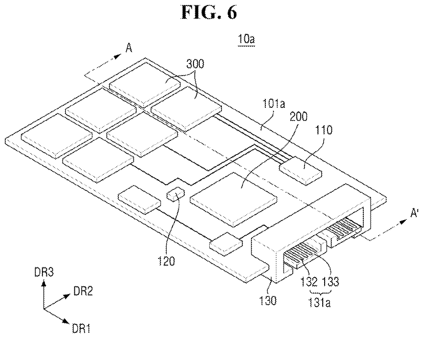 Patent US11832382 Figure 6 – Printed circuit board and a storage system including the same