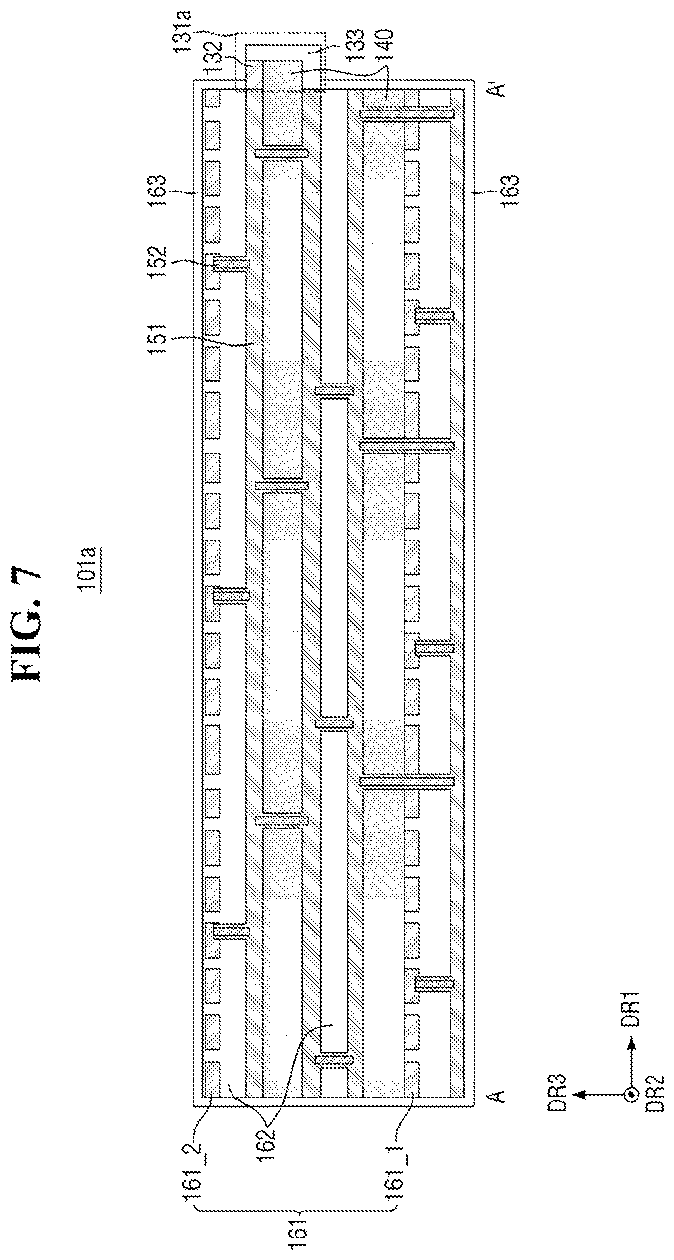 Patent US11832382 Figure 7 – Printed circuit board and a storage system including the same