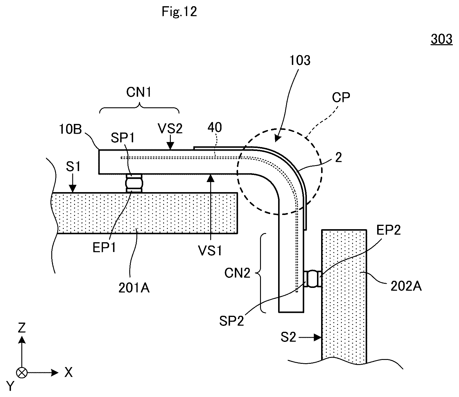 Patent US11832384 Figure 12 – Multilayer resin substrate and method of manufacturing multilayer resin substrate