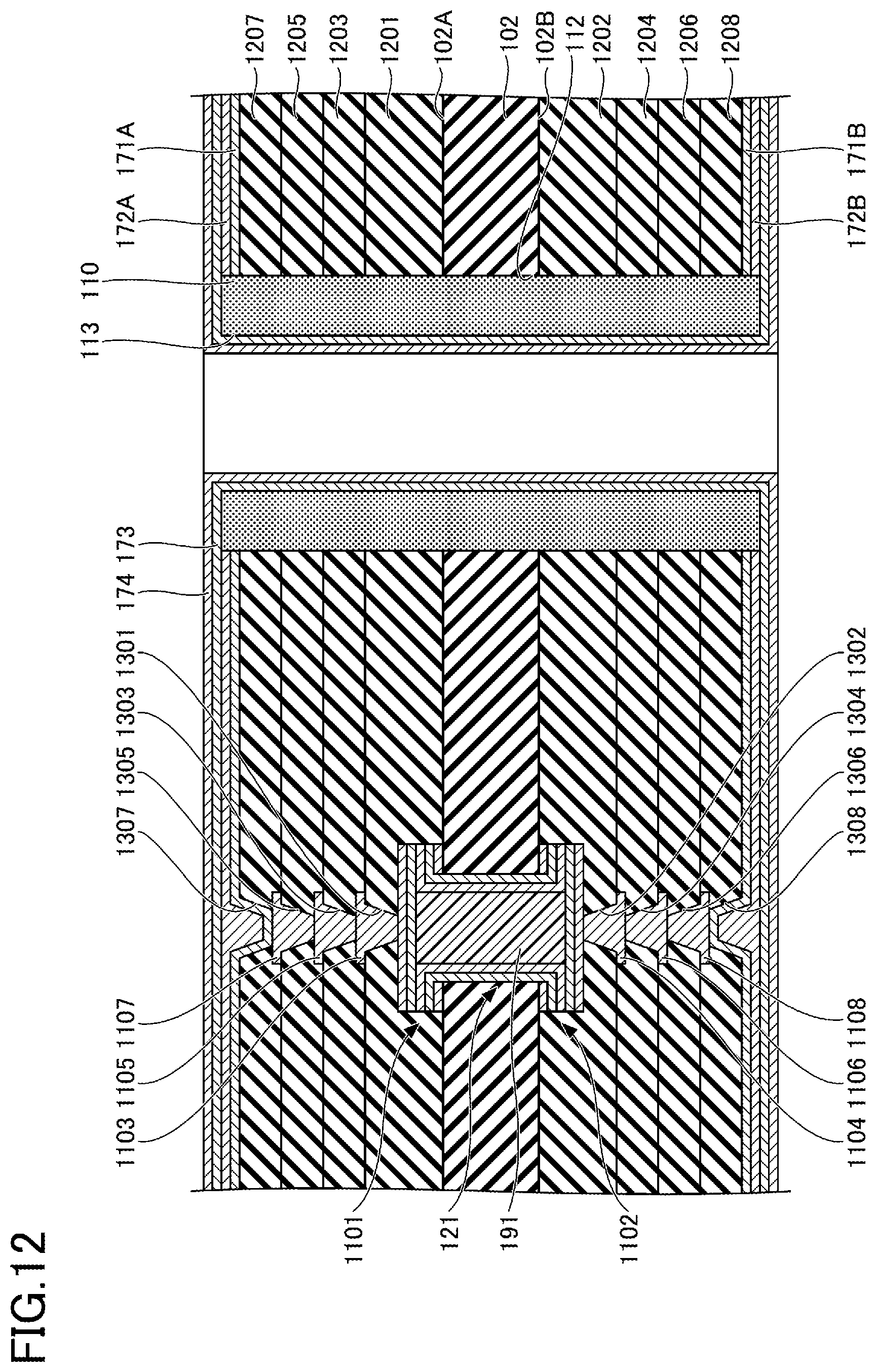 Patent US11832388 Figure 12 – Wiring board