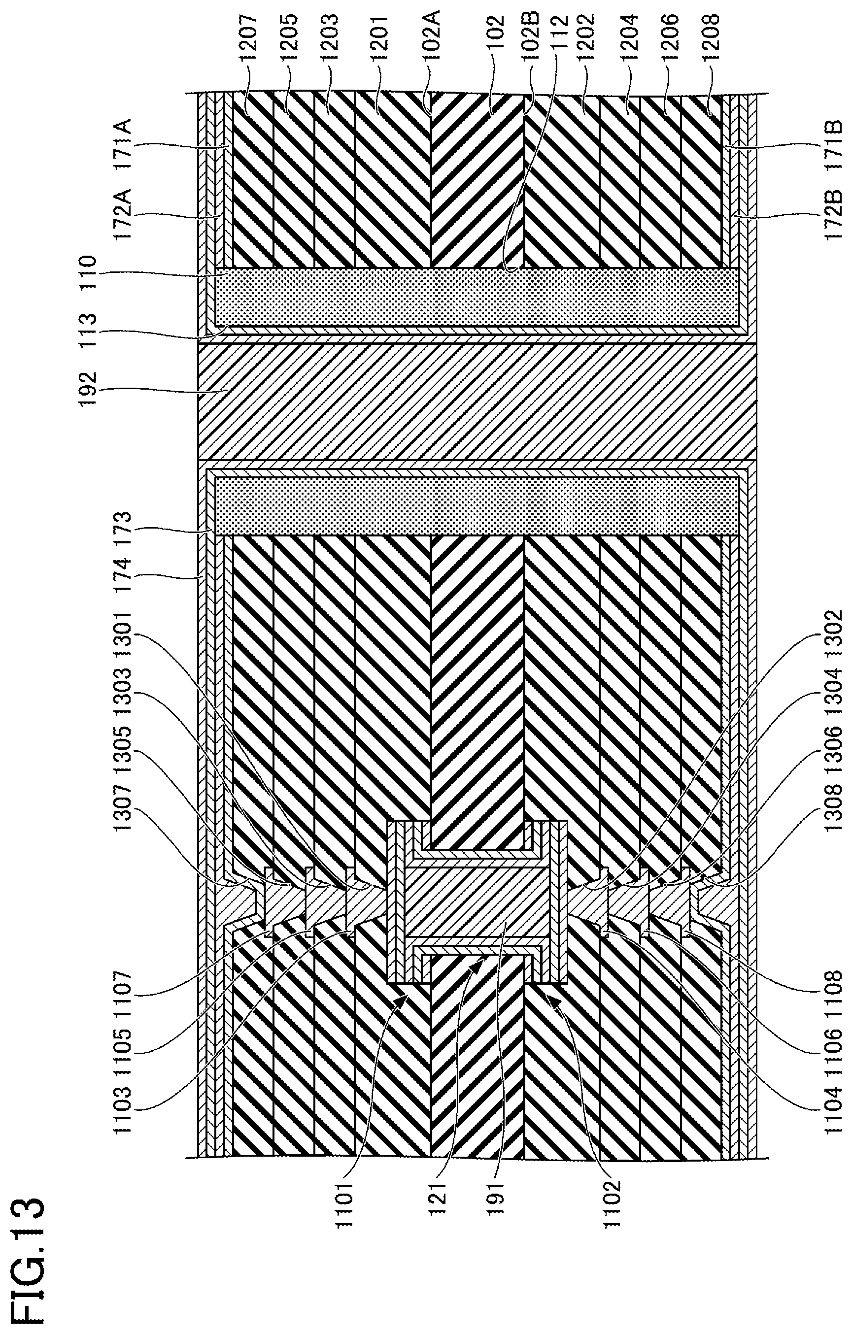 Patent US11832388 Figure 13 – Wiring board