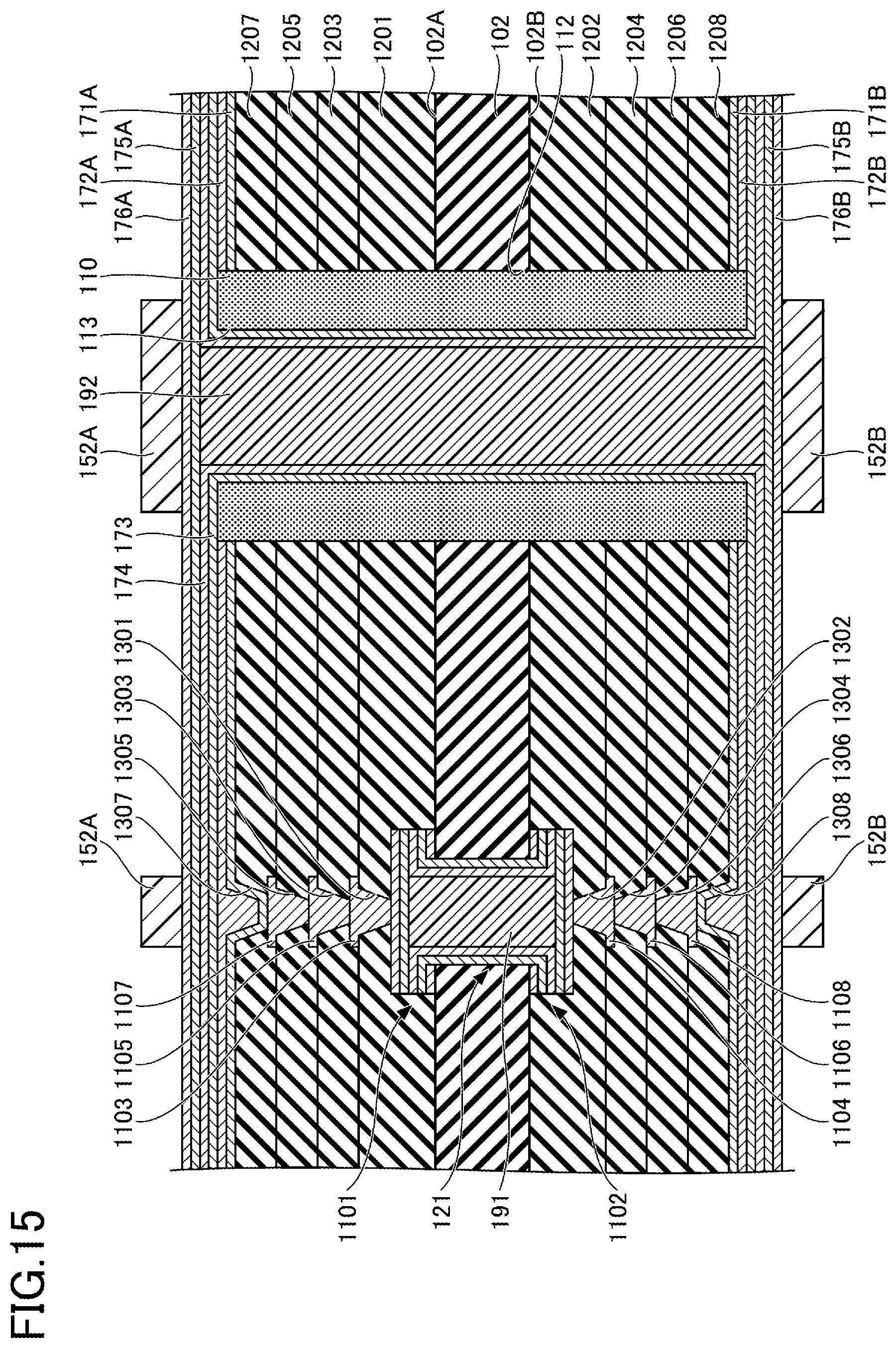Patent US11832388 Figure 15 – Wiring board