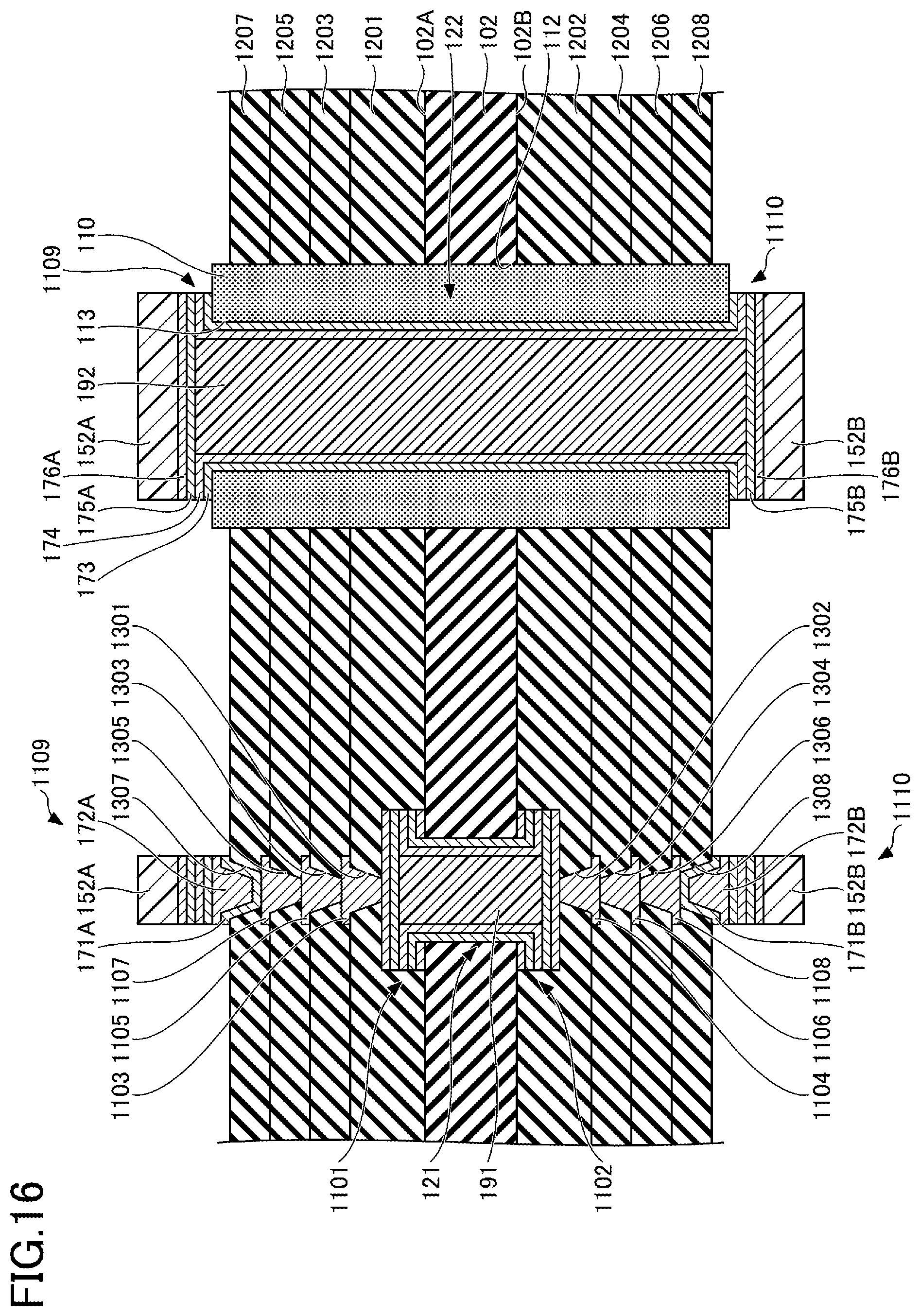 Patent US11832388 Figure 16 – Wiring board