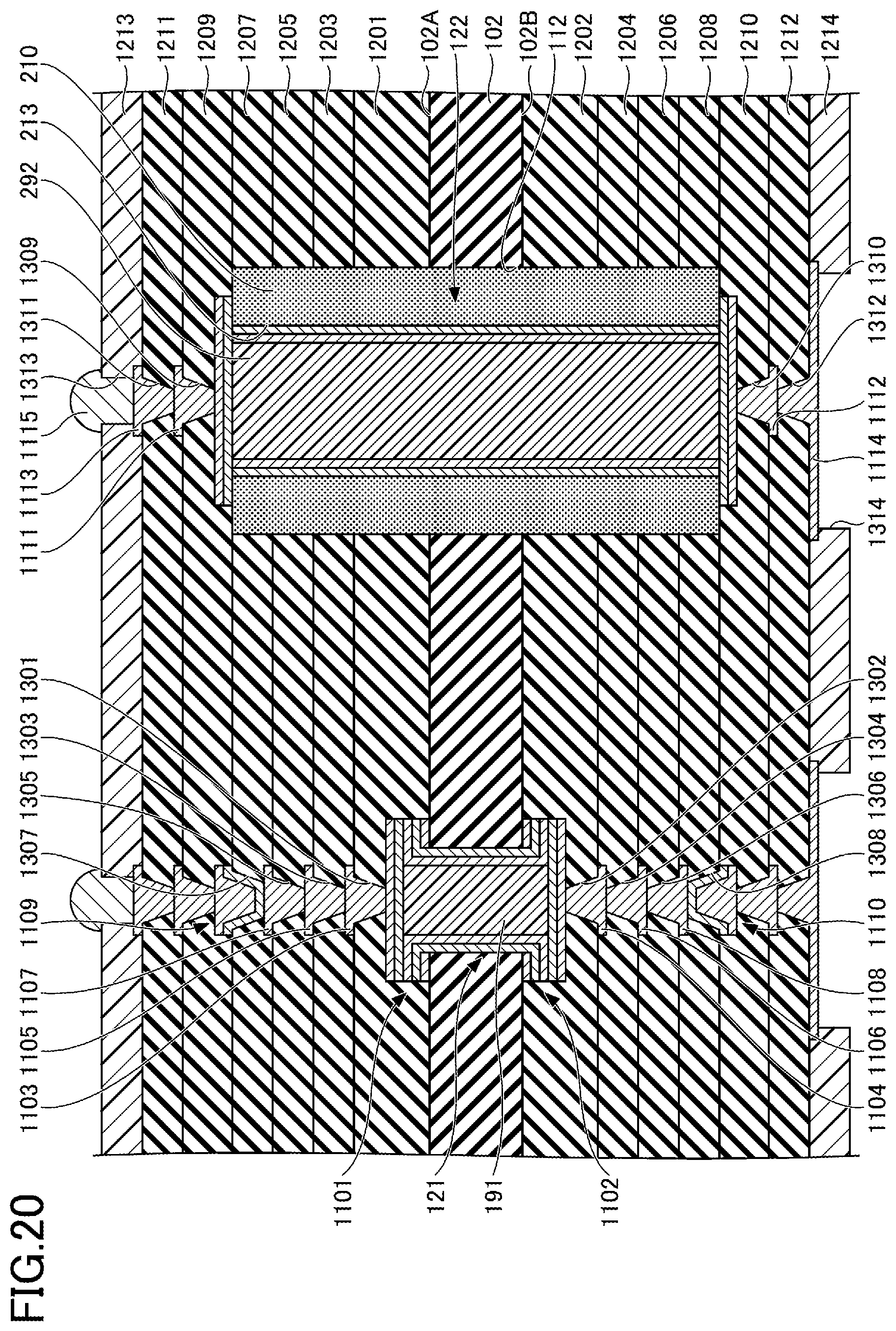 Patent US11832388 Figure 20 – Wiring board