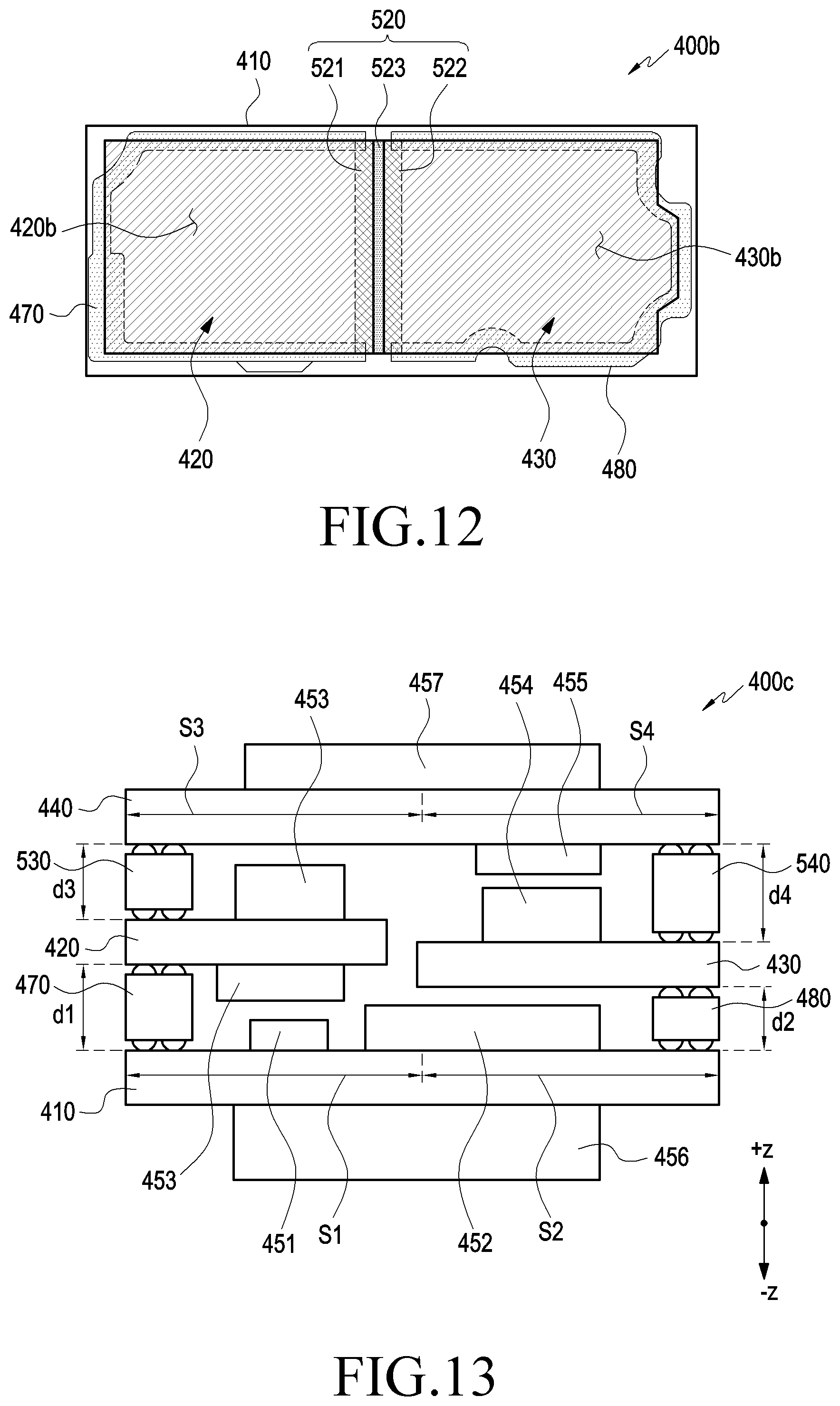 Patent US11832389 Figure 10 – Printed circuit module and electronic device including the same