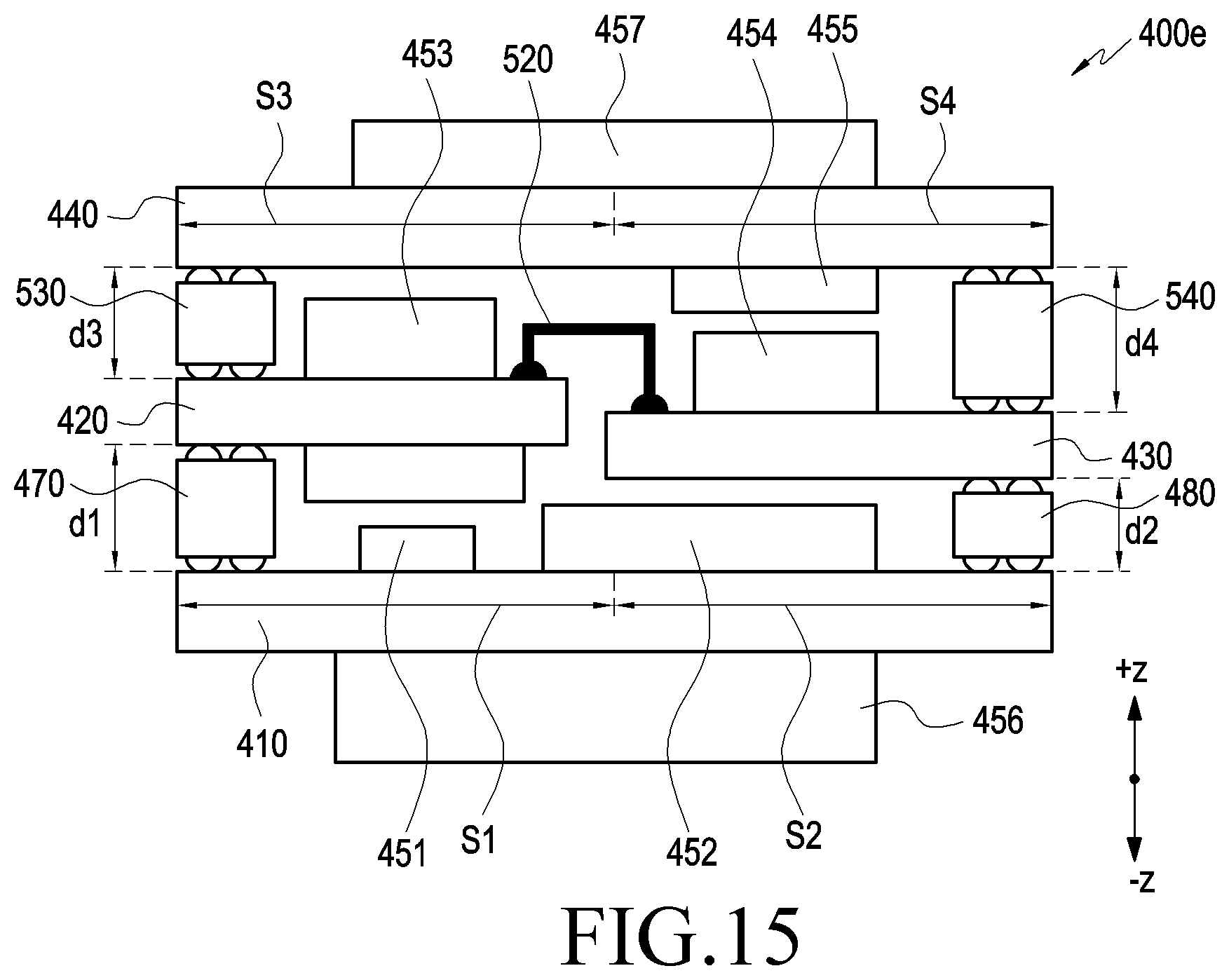 Patent US11832389 Figure 12 – Printed circuit module and electronic device including the same