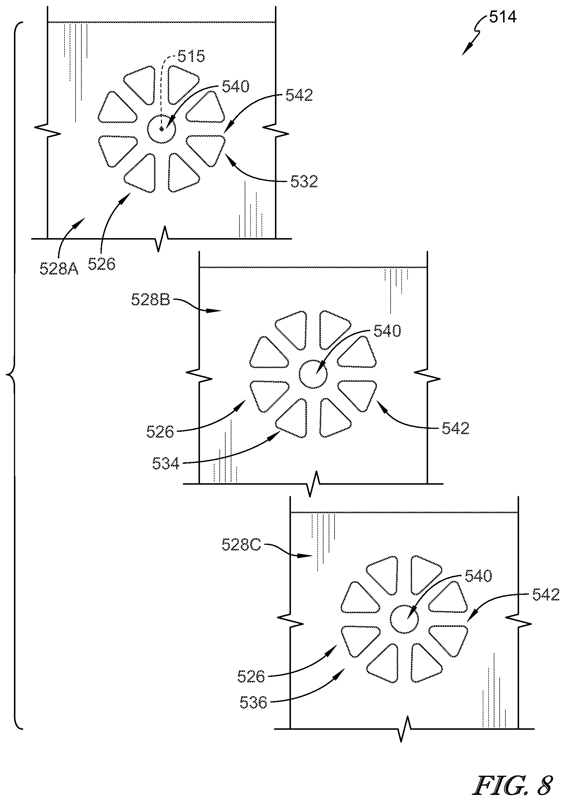 Patent US11832390 Figure 6 – Multilayer copper bus bars with soldered through hole components