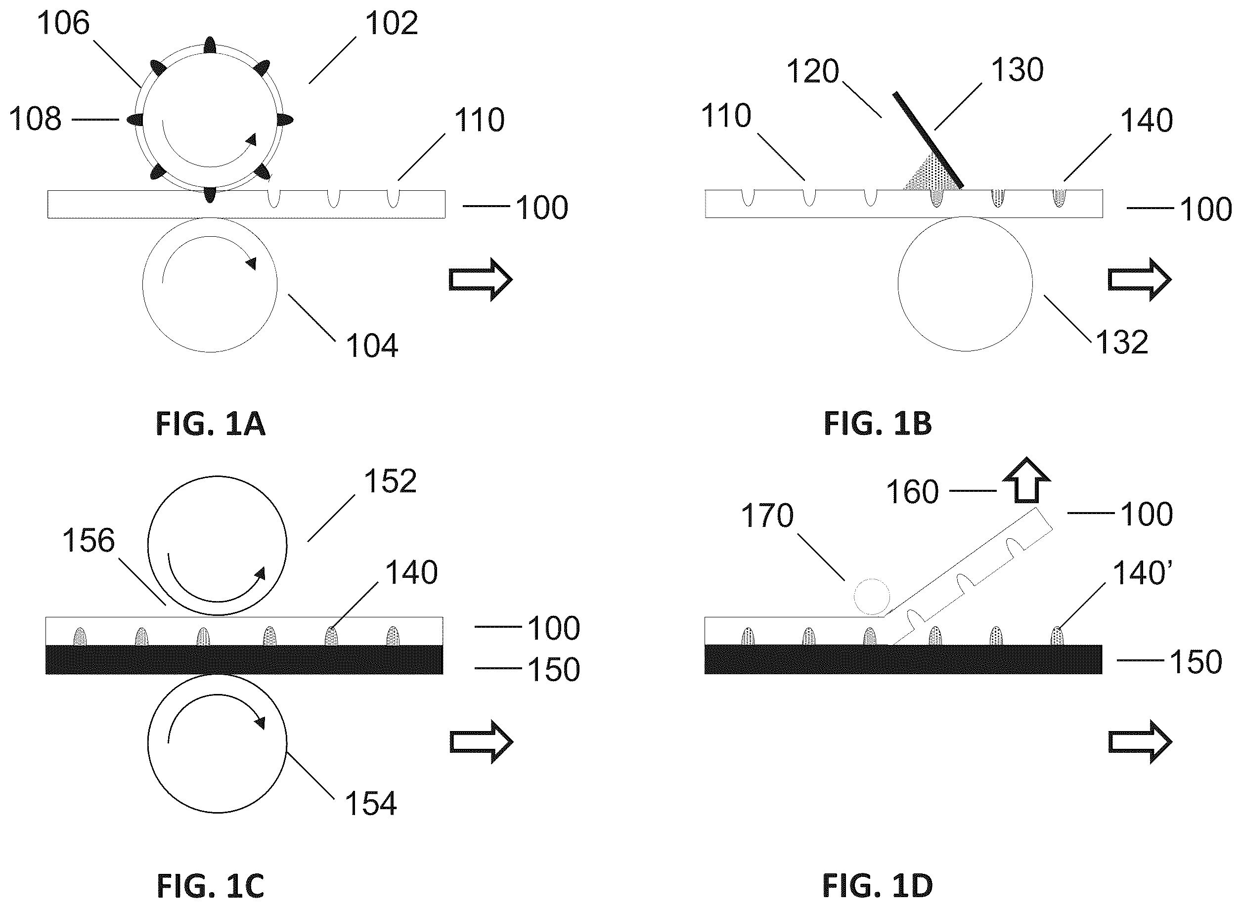 Patent US11832395 Figure 1 – Application of electrical conductors to an electrically insulating substrate