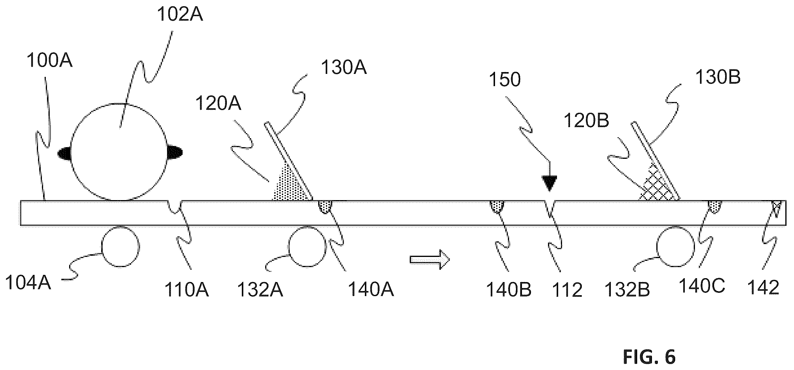 Patent US11832395 Figure 7 – Application of electrical conductors to an electrically insulating substrate