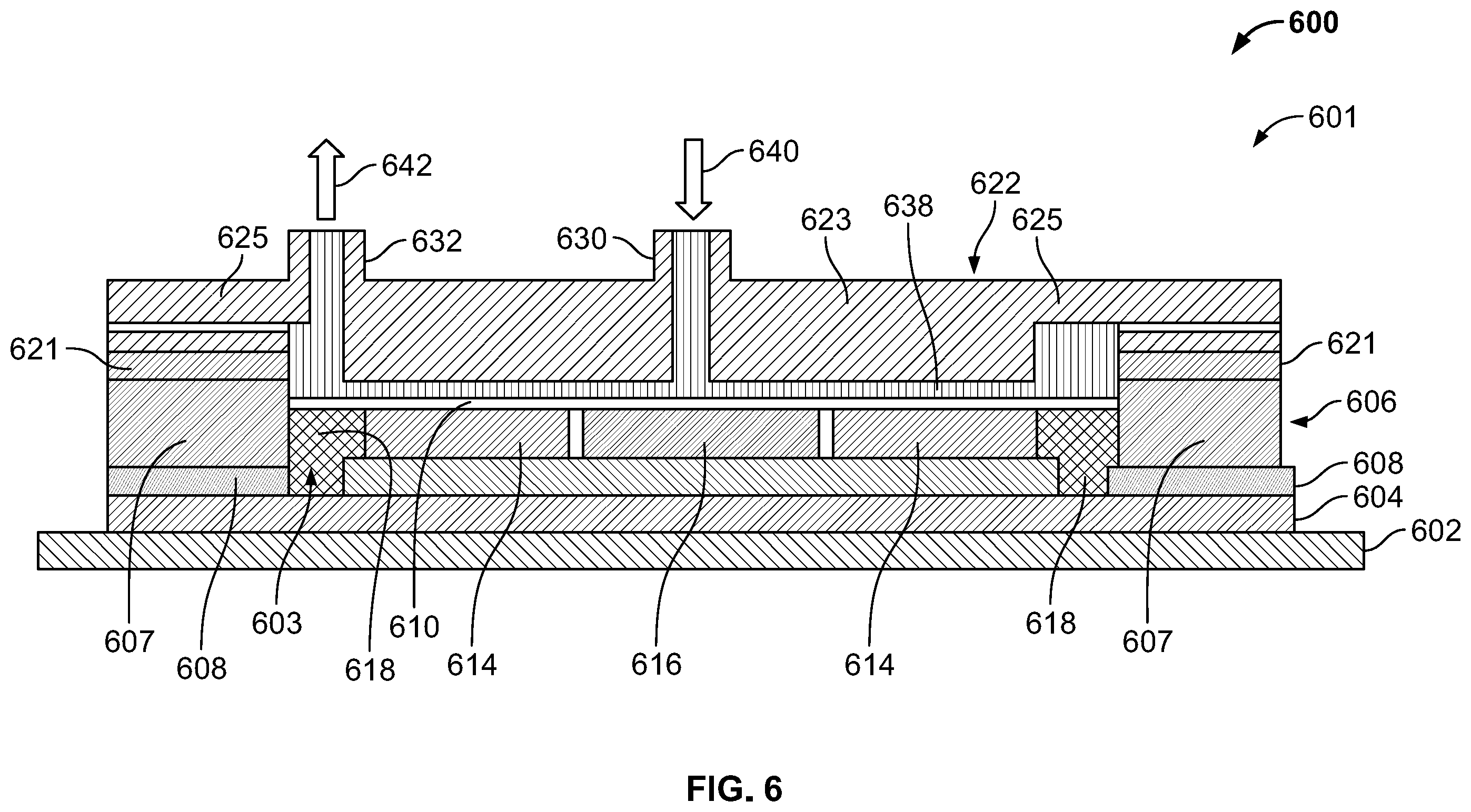 Patent US11832396 Figure 6 – Cooling electronic devices in a data center