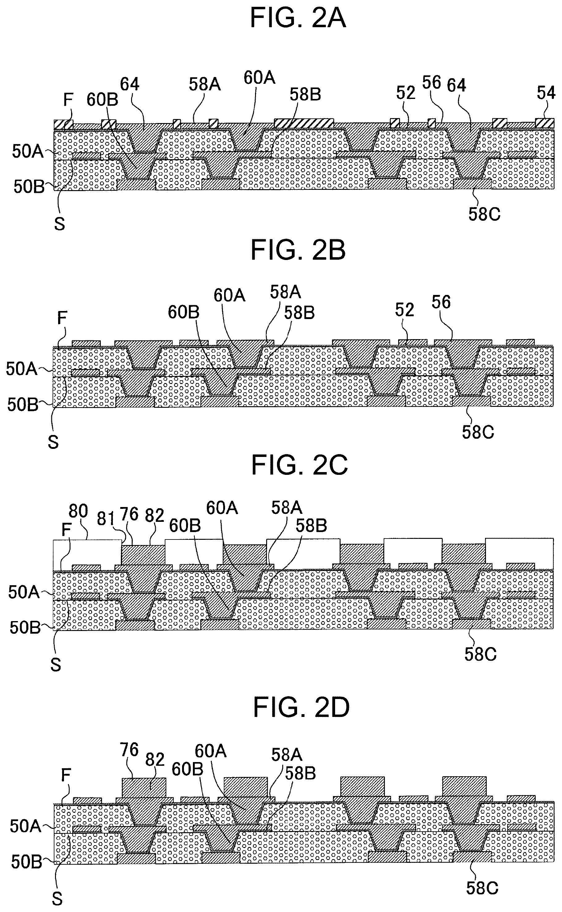Patent US11832397 Figure 2 – Printed wiring board and method for manufacturing printed wiring board