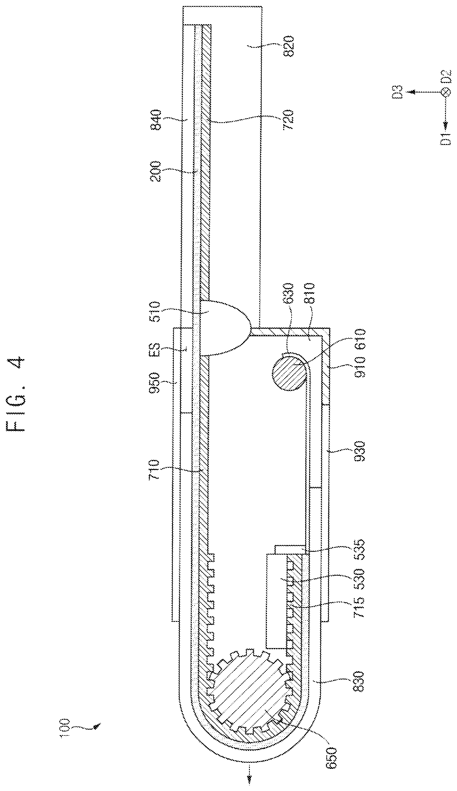 Patent US11832406 Figure 4 – Display device