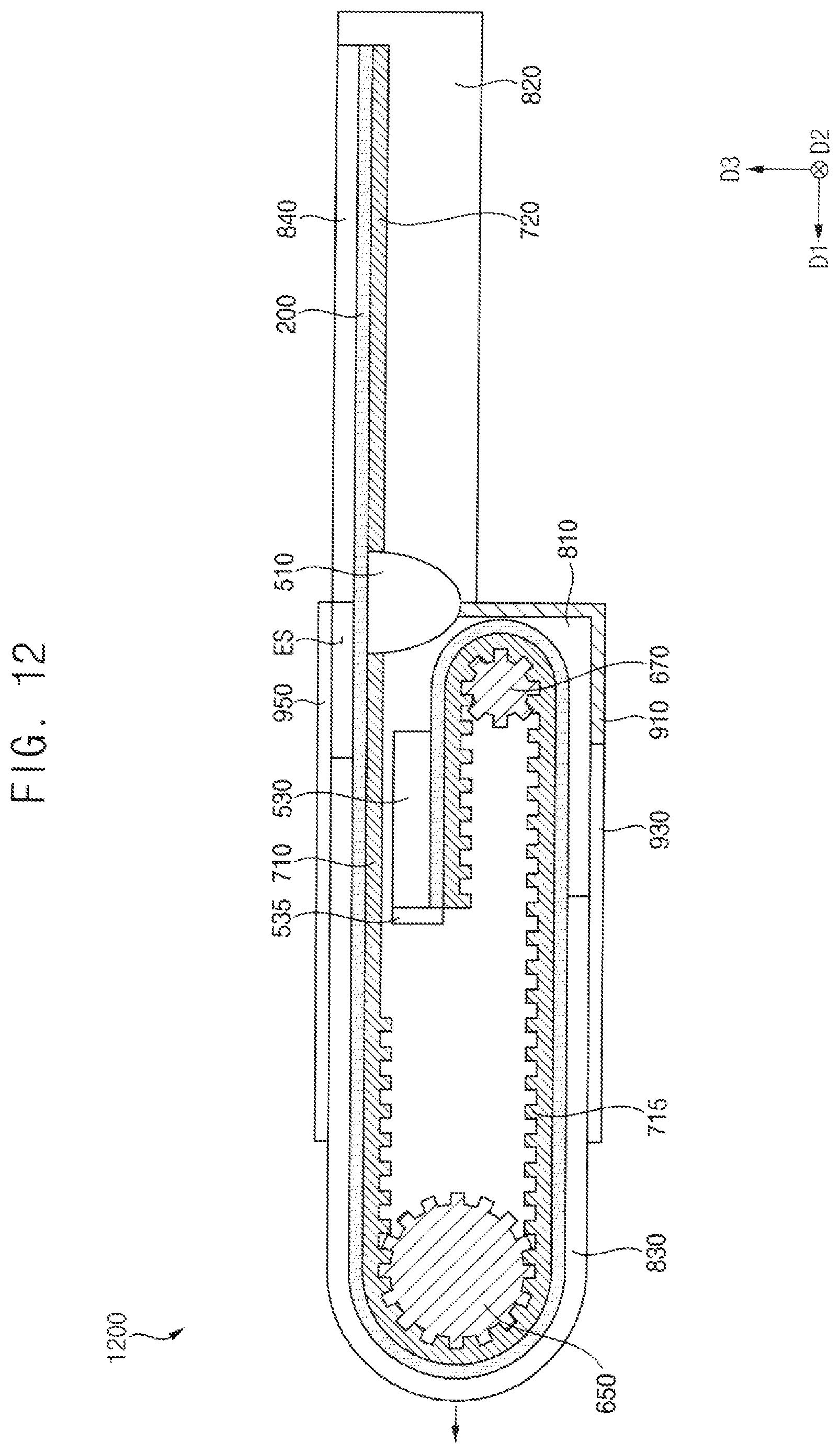 Patent US11832406 Figure 12 – Display device
