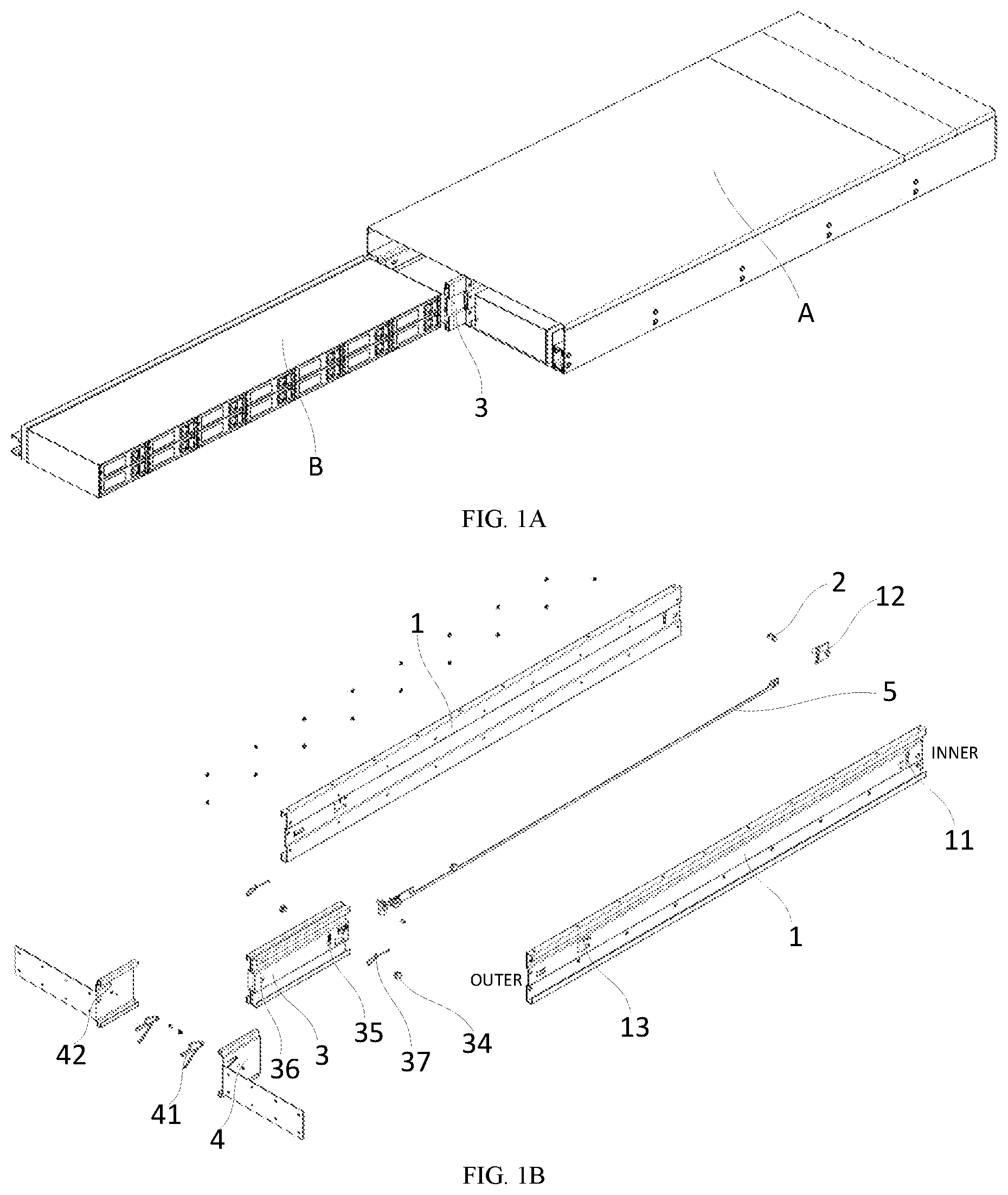 Patent US11832411 Figure 1 – Node safe locking device, and server