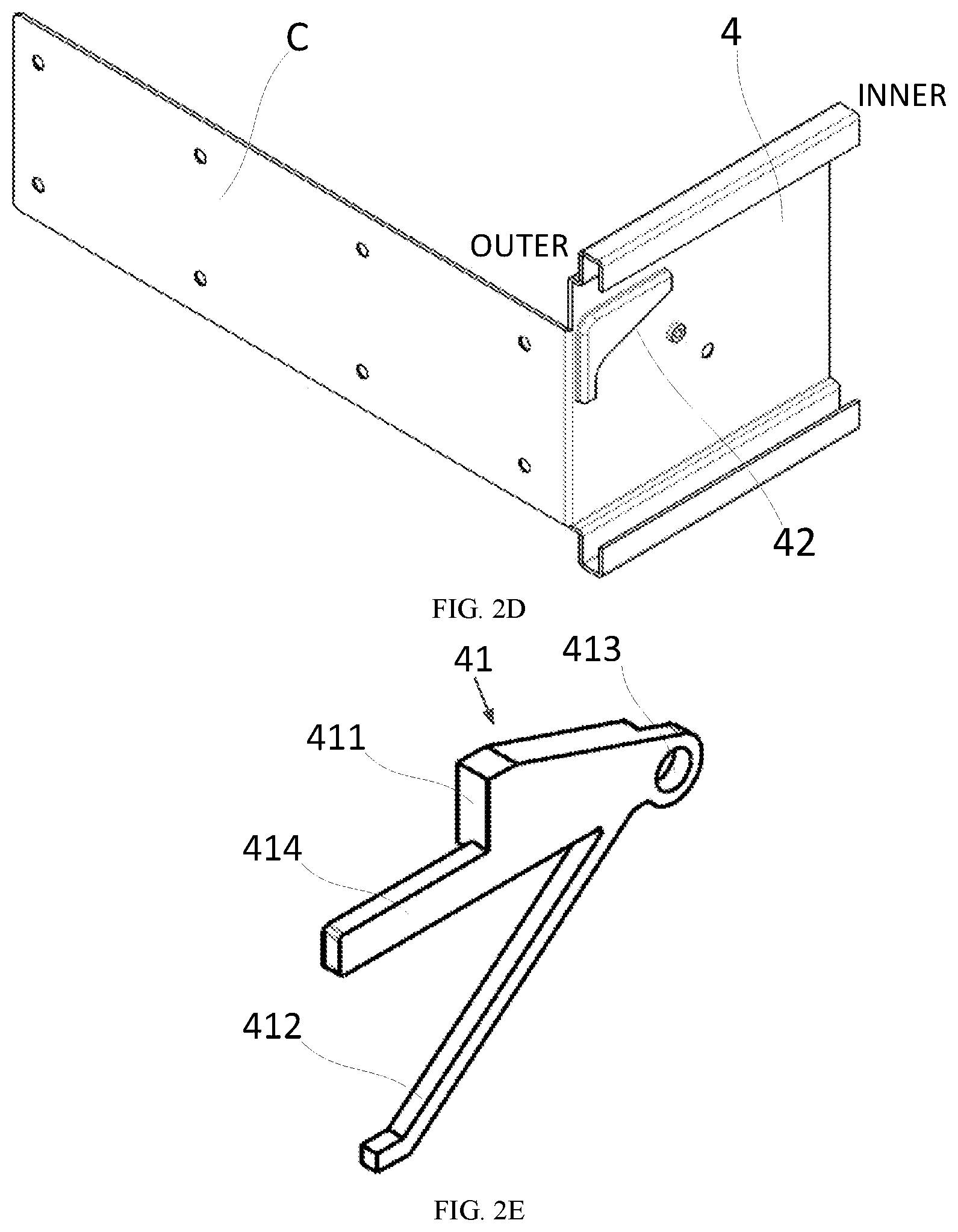 Patent US11832411 Figure 4 – Node safe locking device, and server