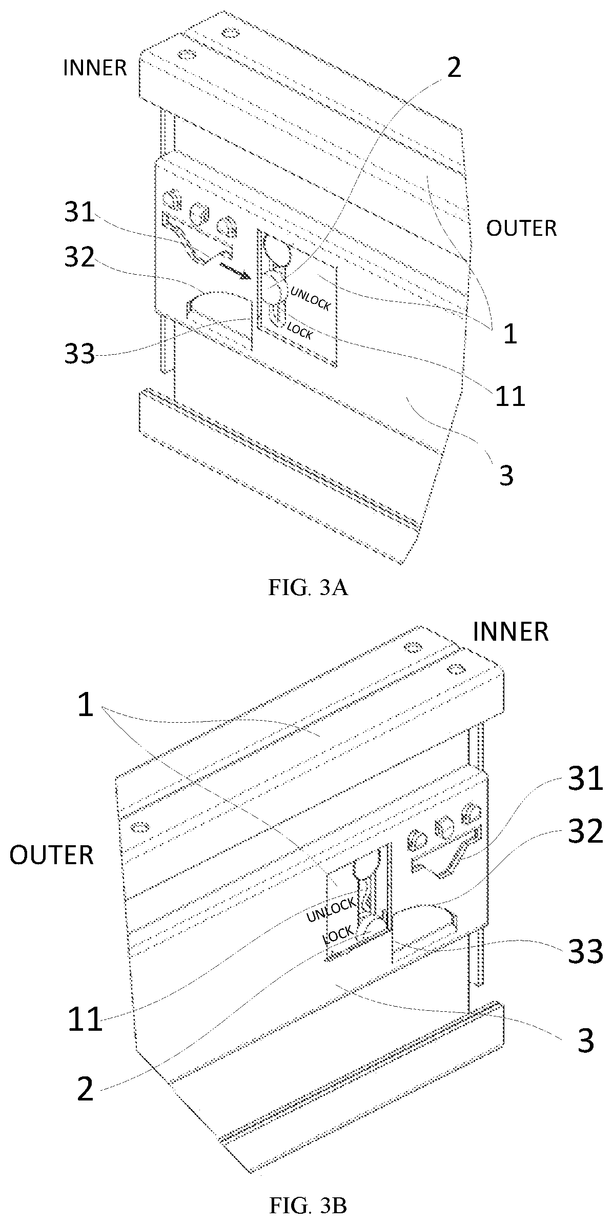 Patent US11832411 Figure 5 – Node safe locking device, and server
