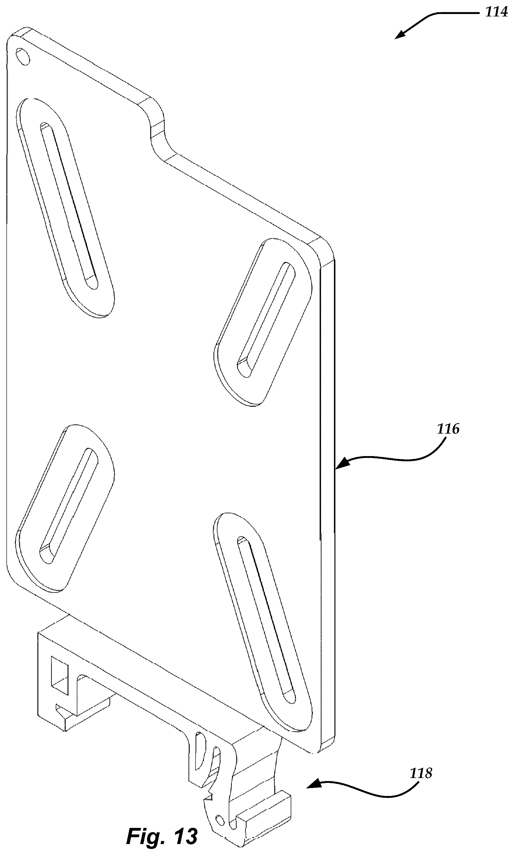 Patent US11832412 Figure 13 – Universal mounting device for printed circuit boards