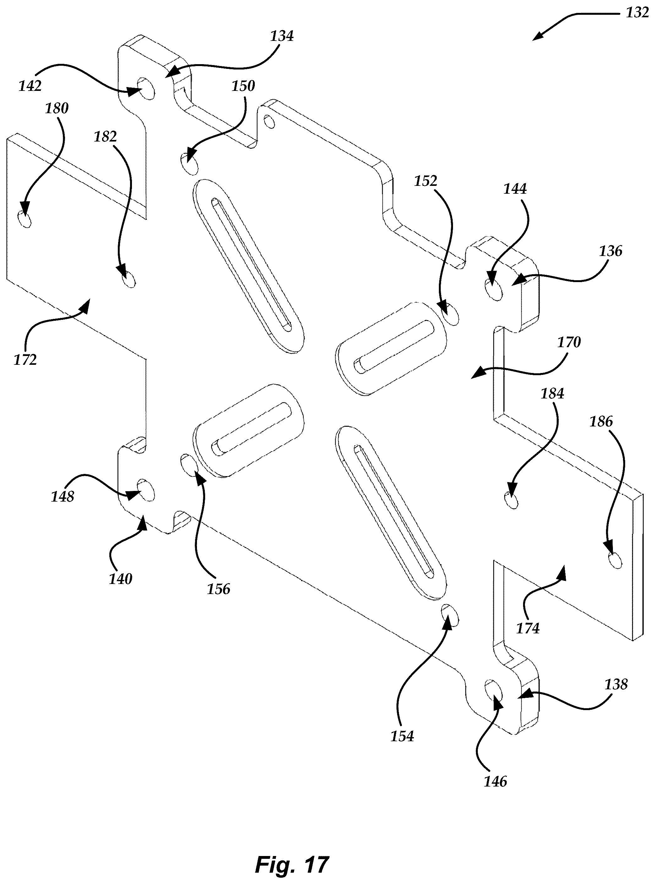 Patent US11832412 Figure 17 – Universal mounting device for printed circuit boards