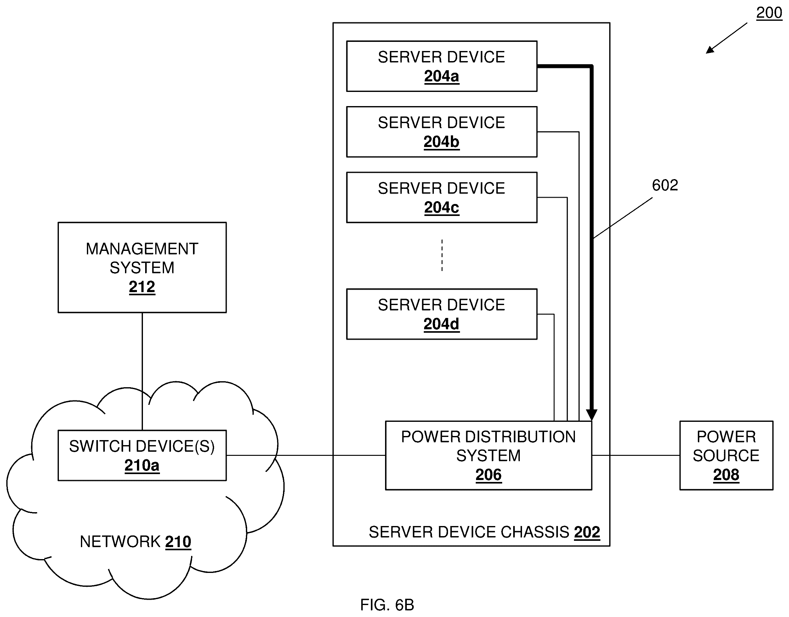 Patent US11832414 Figure 7 – Power distribution powerline networking management system