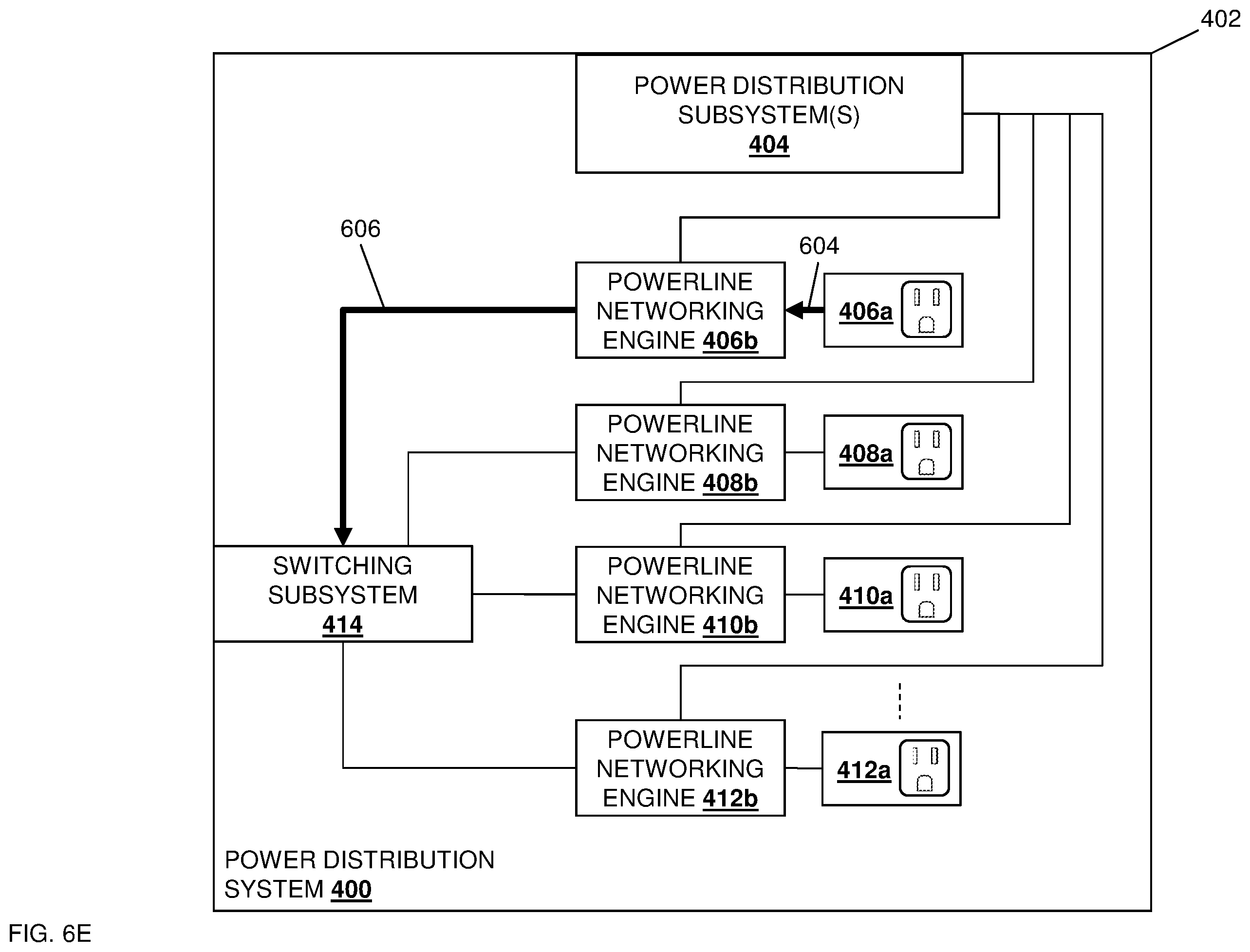 Patent US11832415 Figure 12 – Power supply powerline networking management system