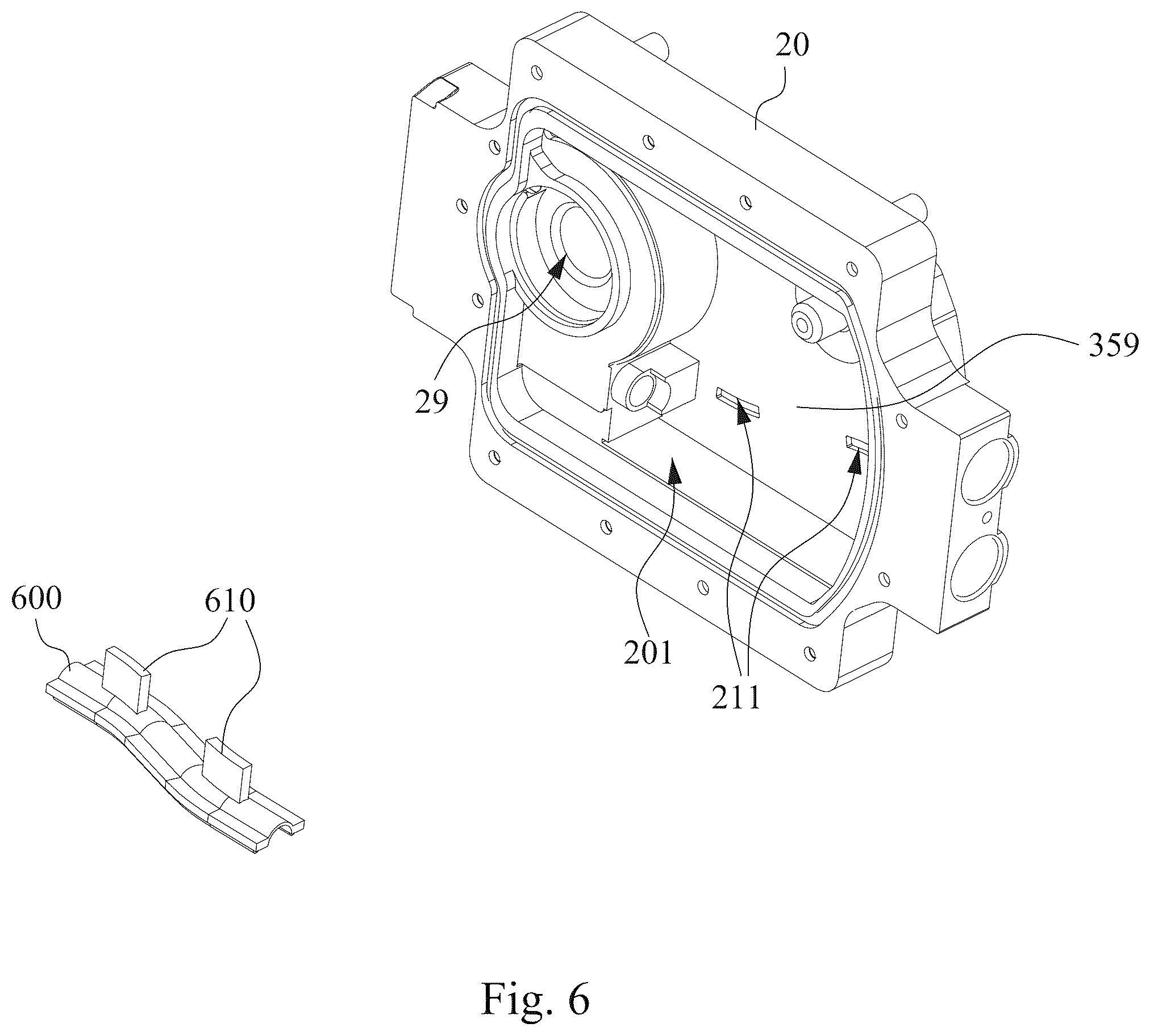 Patent US11832418 Figure 11 – Liquid cooling module and its liquid cooling head