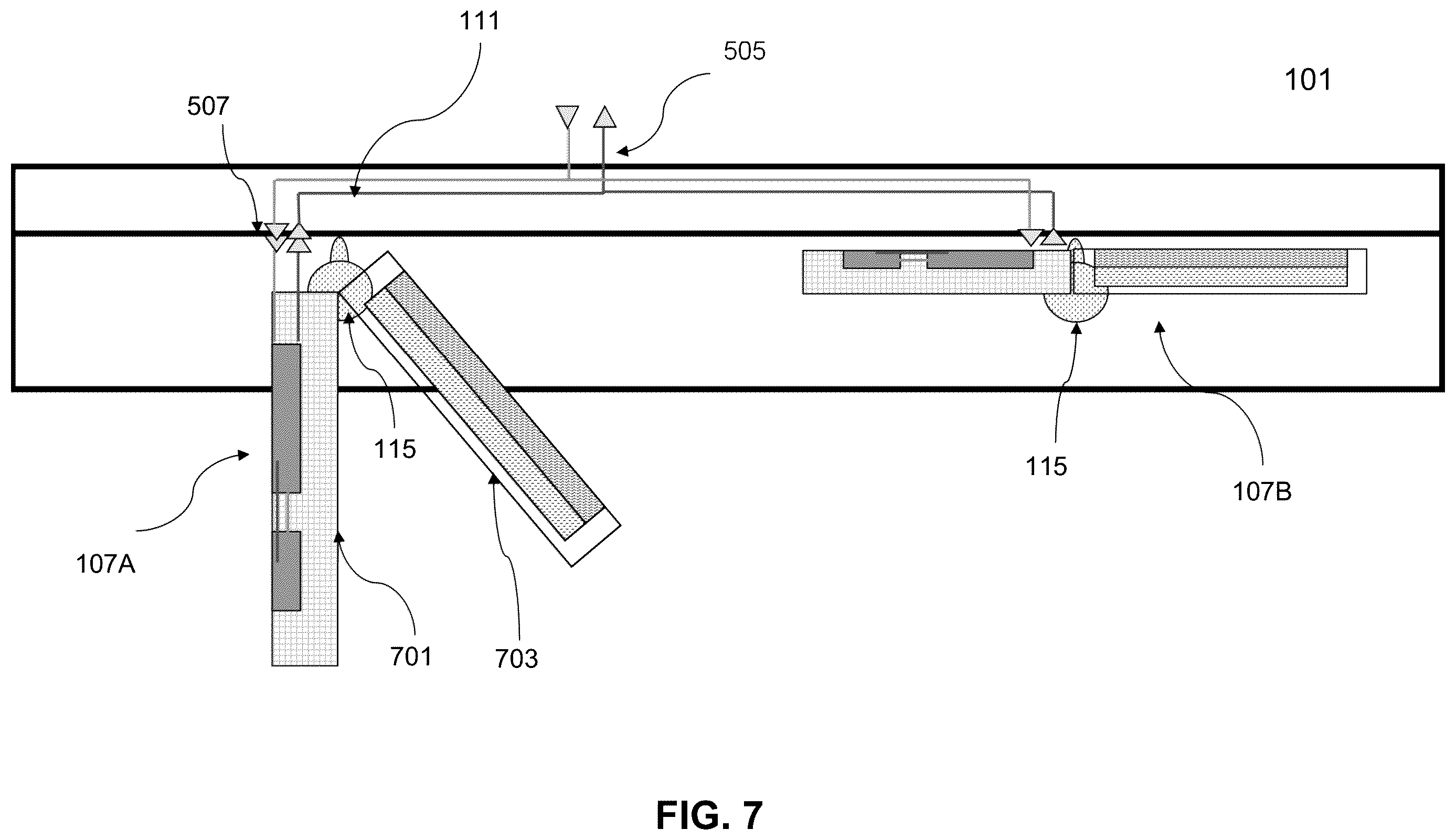 Patent US11832423 Figure 6 – Liquid cooling unit for peripheral devices